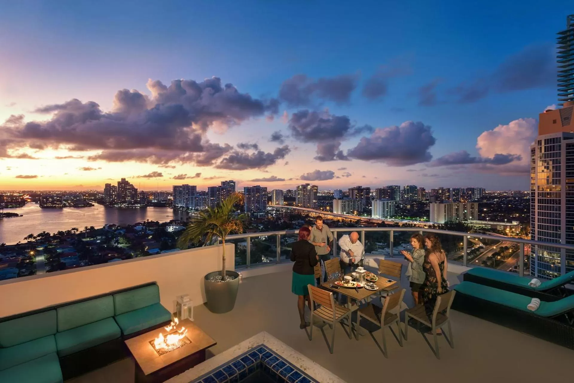 Patio in Marenas Beach Resort