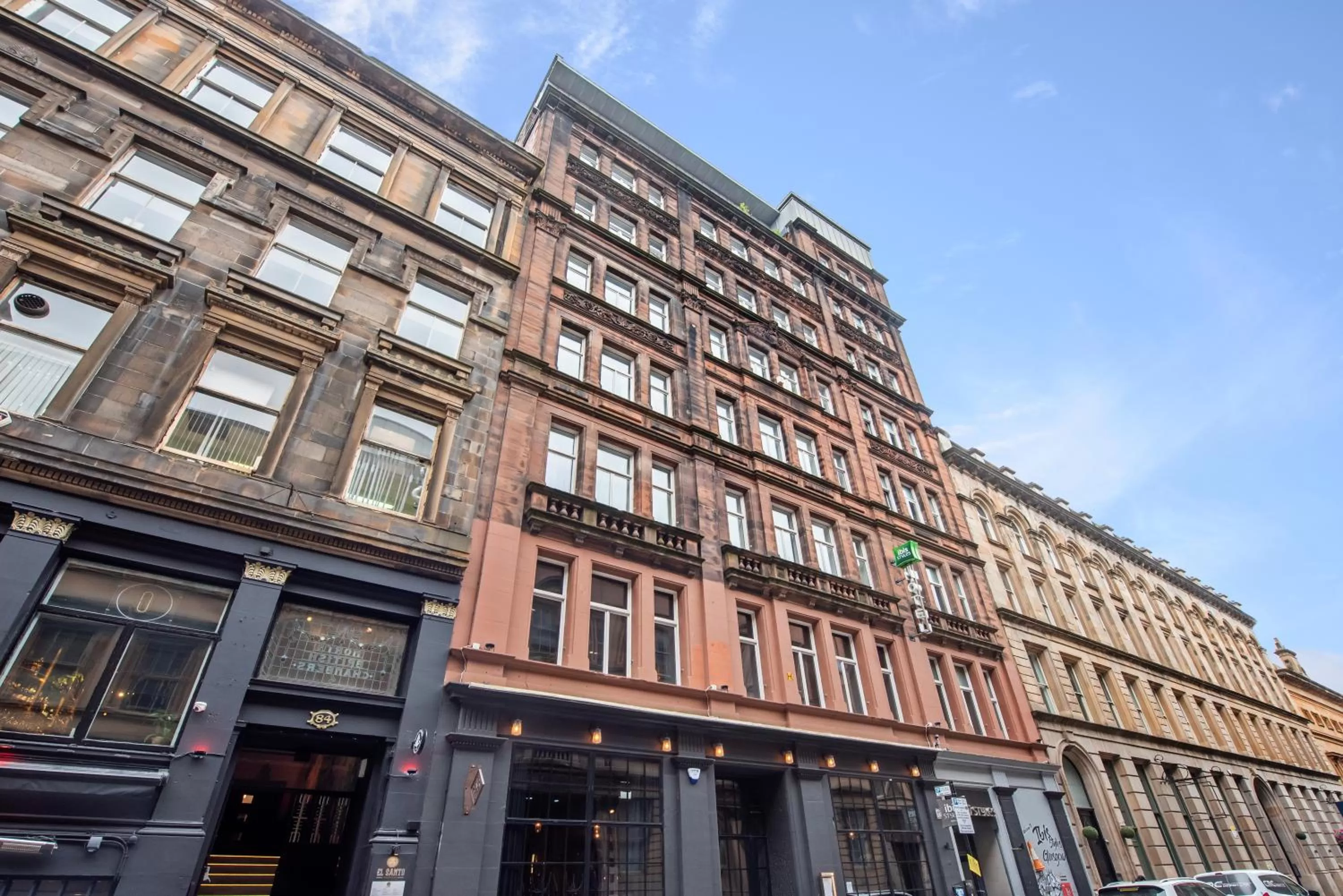 Property building in ibis Styles Glasgow Centre George Square