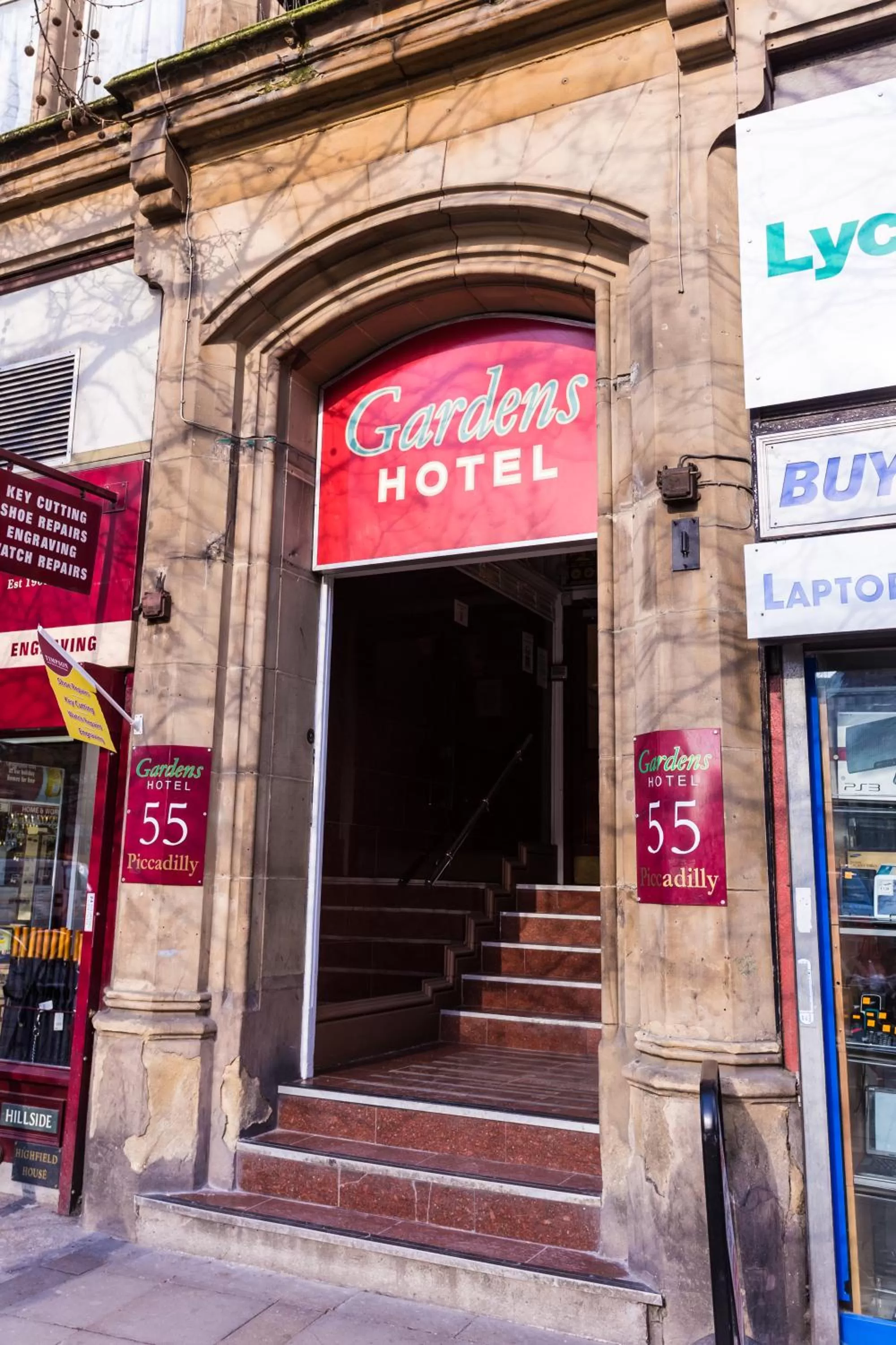 Facade/entrance in The Gardens Hotel