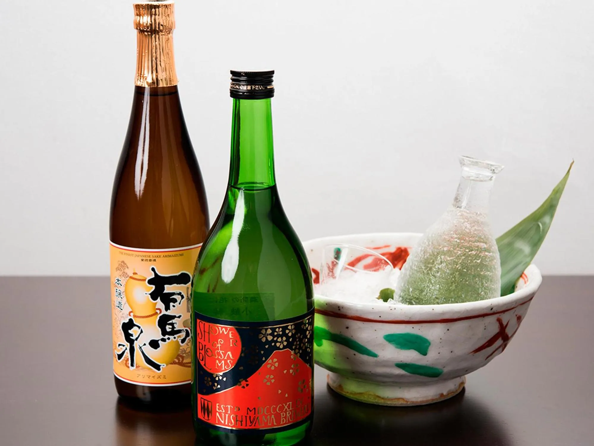 Alcoholic drinks in Okuno Hosomichi