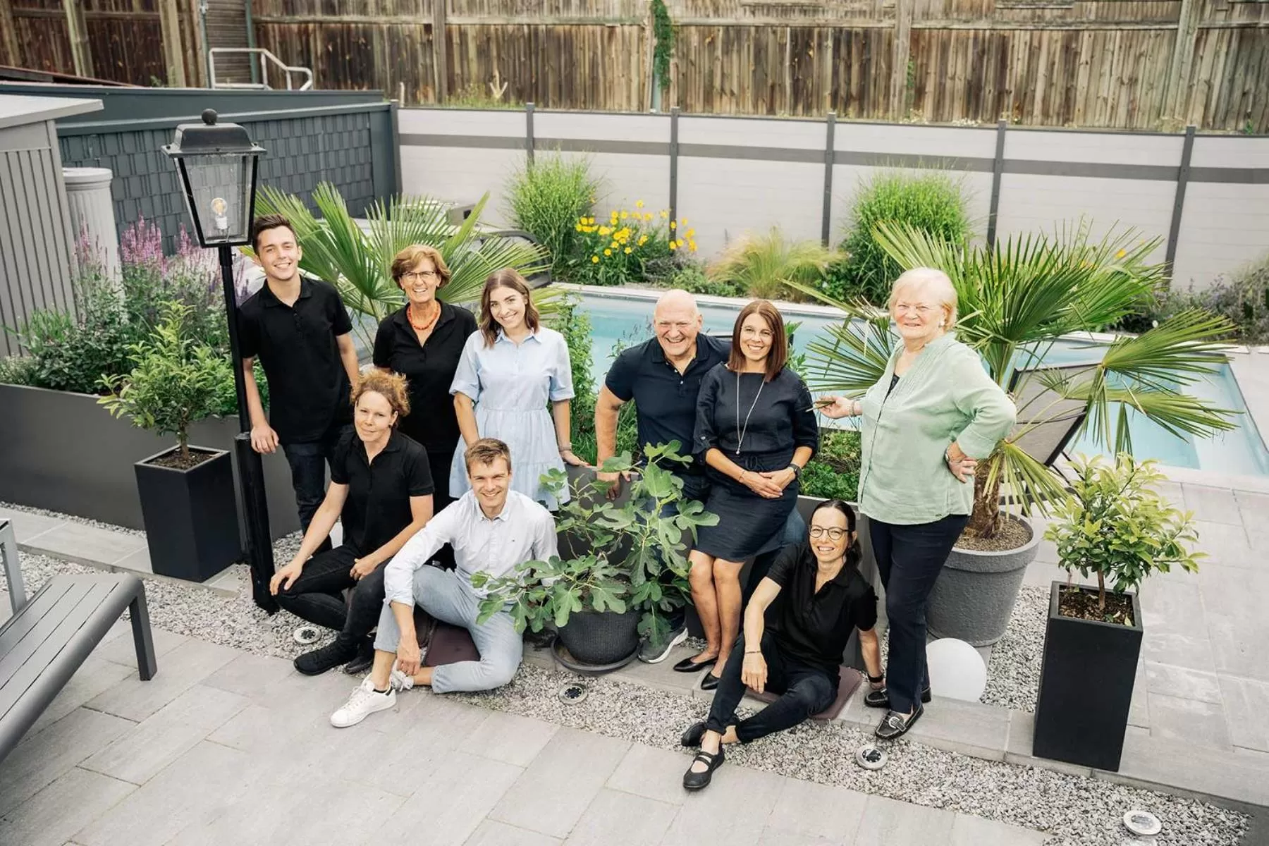 Staff in Hotel Park Cafe Reichl