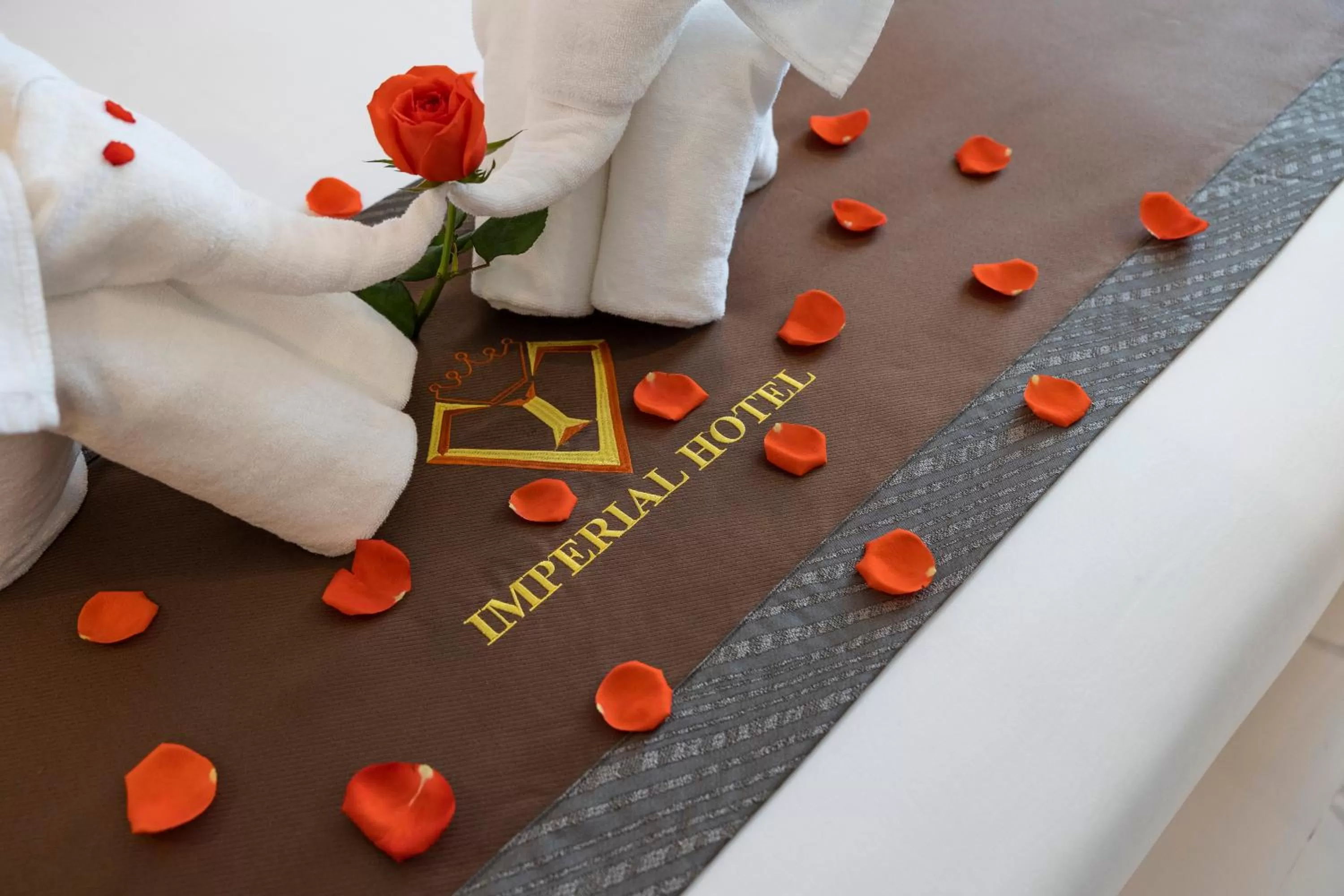 Property logo or sign, Bed in Imperial Nha Trang