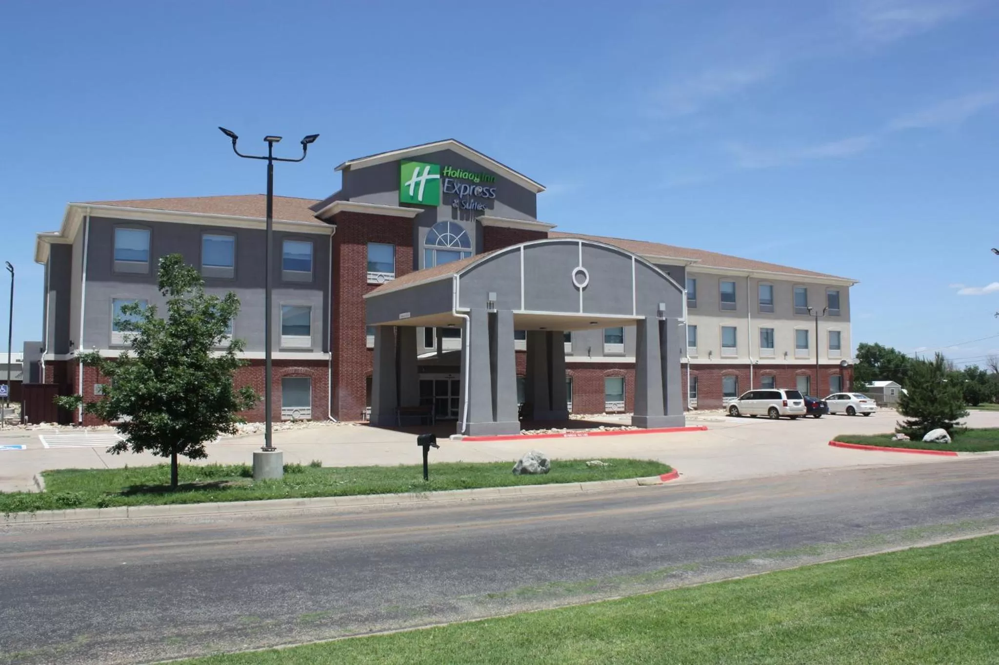 Property building in Holiday Inn Express Hotel & Suites Shamrock North by IHG
