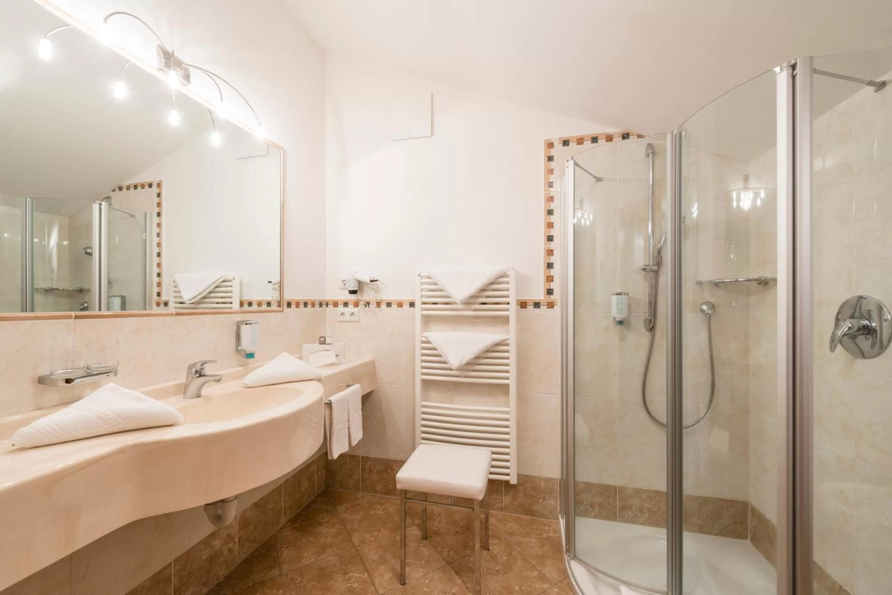 Bathroom in Hotel Sonnenburg