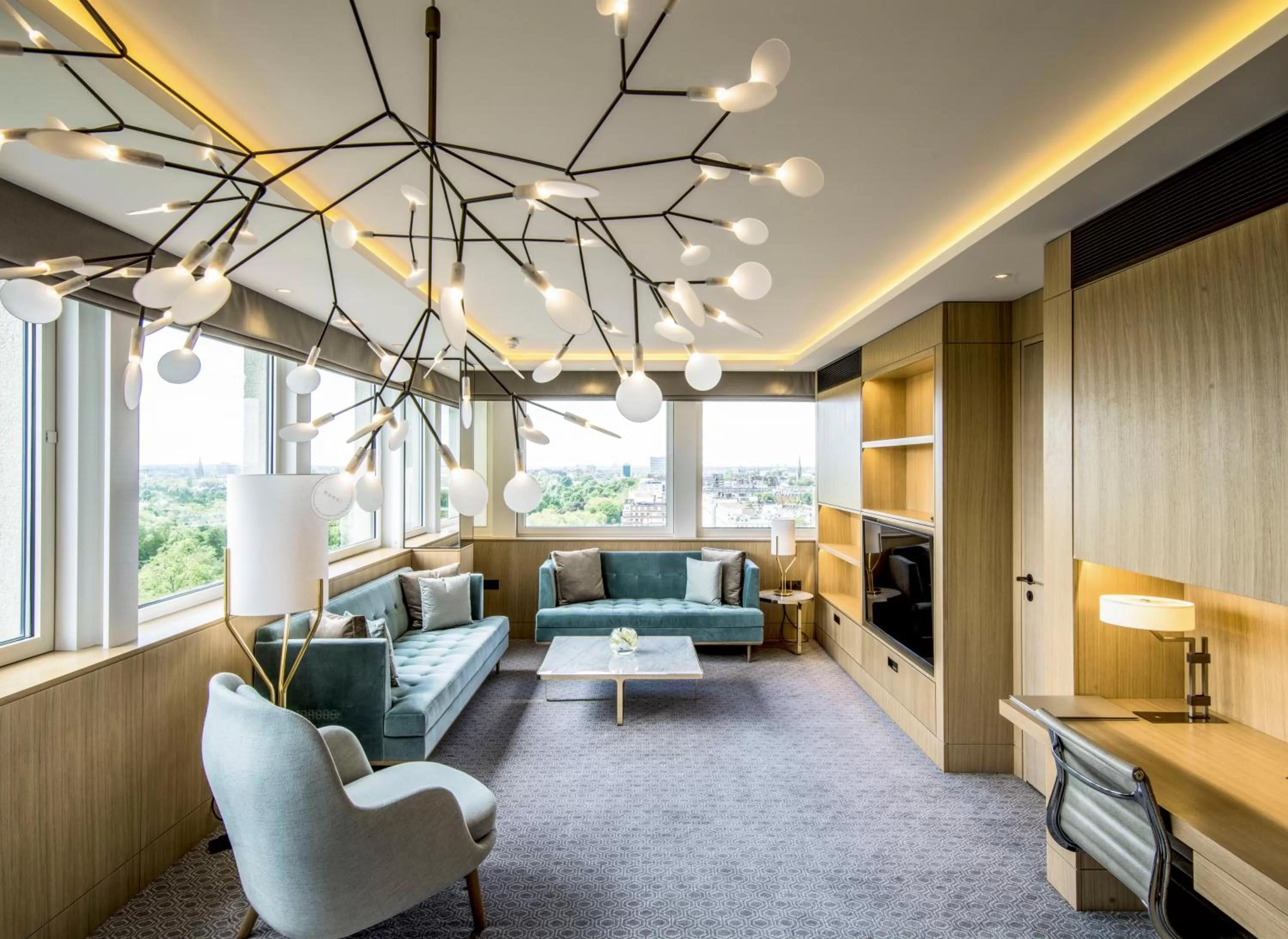 Living room in Royal Lancaster London