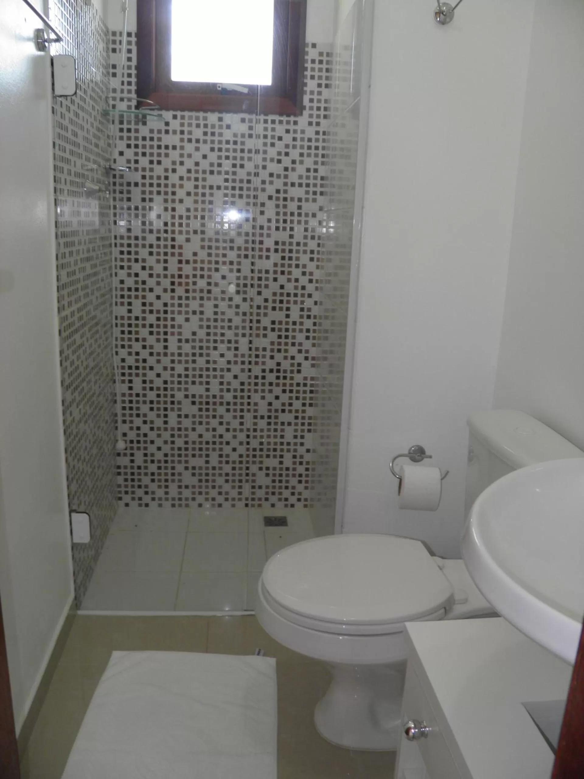 Bathroom in Pousada Mar de Cristal