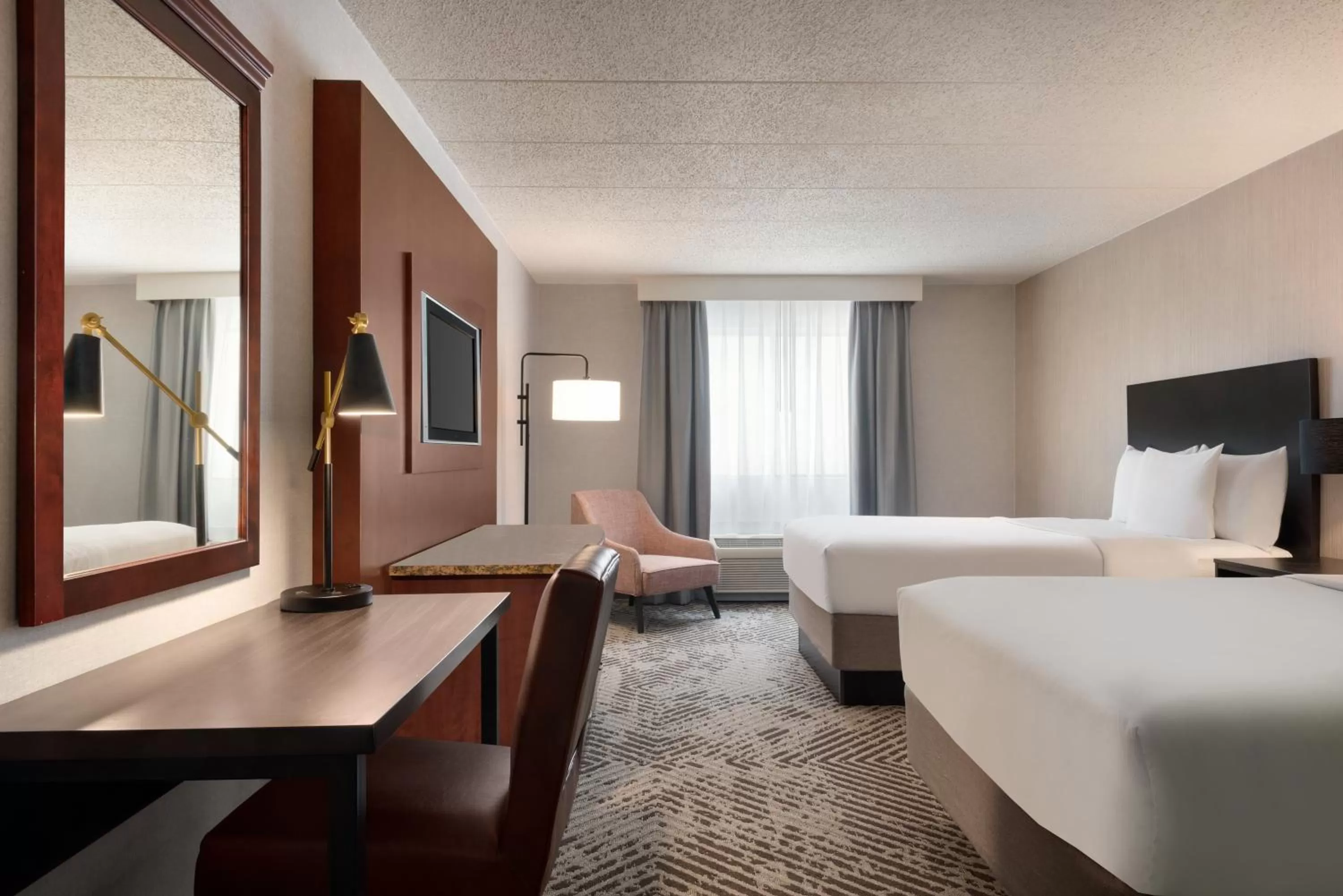 Bedroom, Bed in Wingate by Wyndham South Bend - Notre Dame