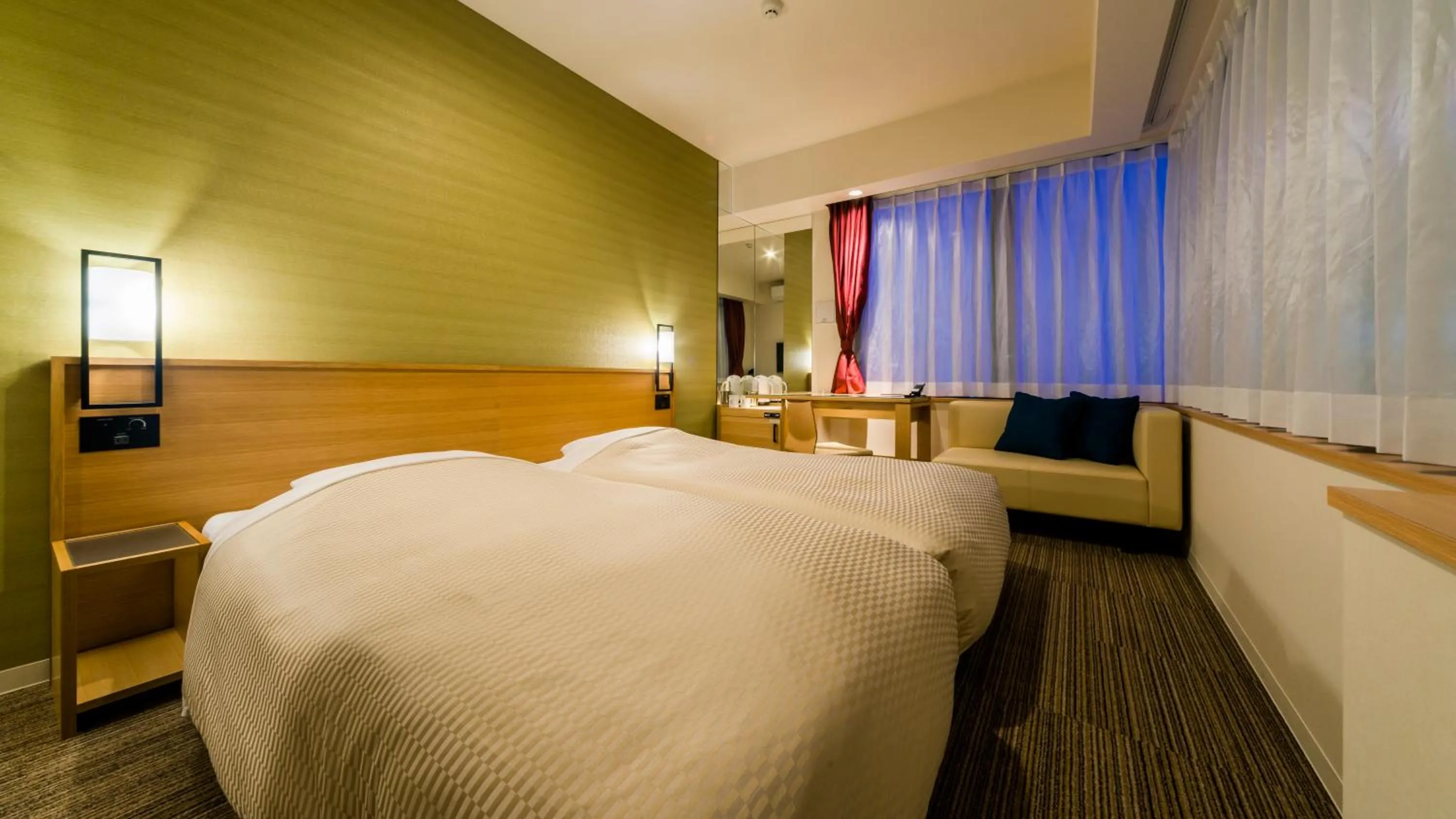 Photo of the whole room, Bed in Candeo Hotels Fukuoka Tenjin