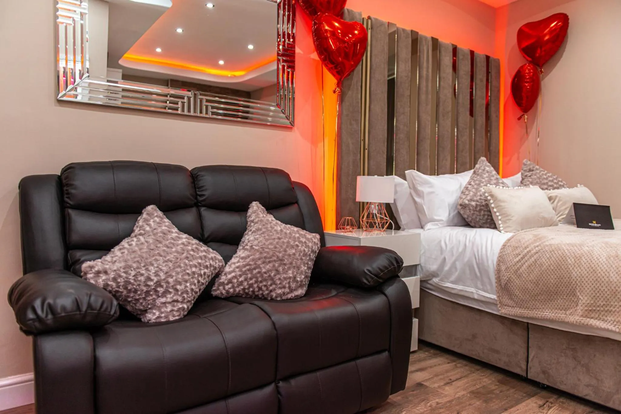 Bed in Meridian Serviced Apartments