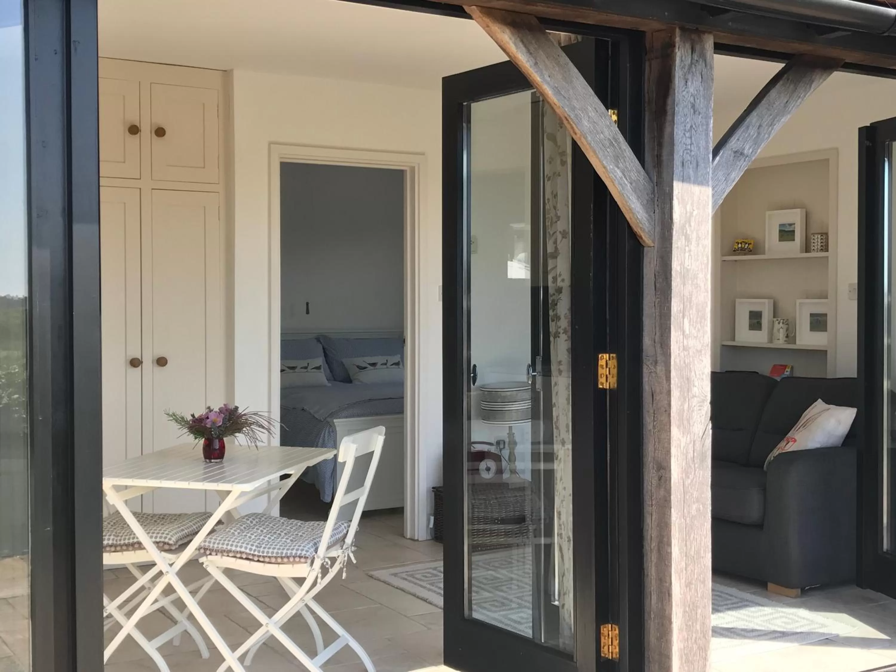Living room in The Cow Hide