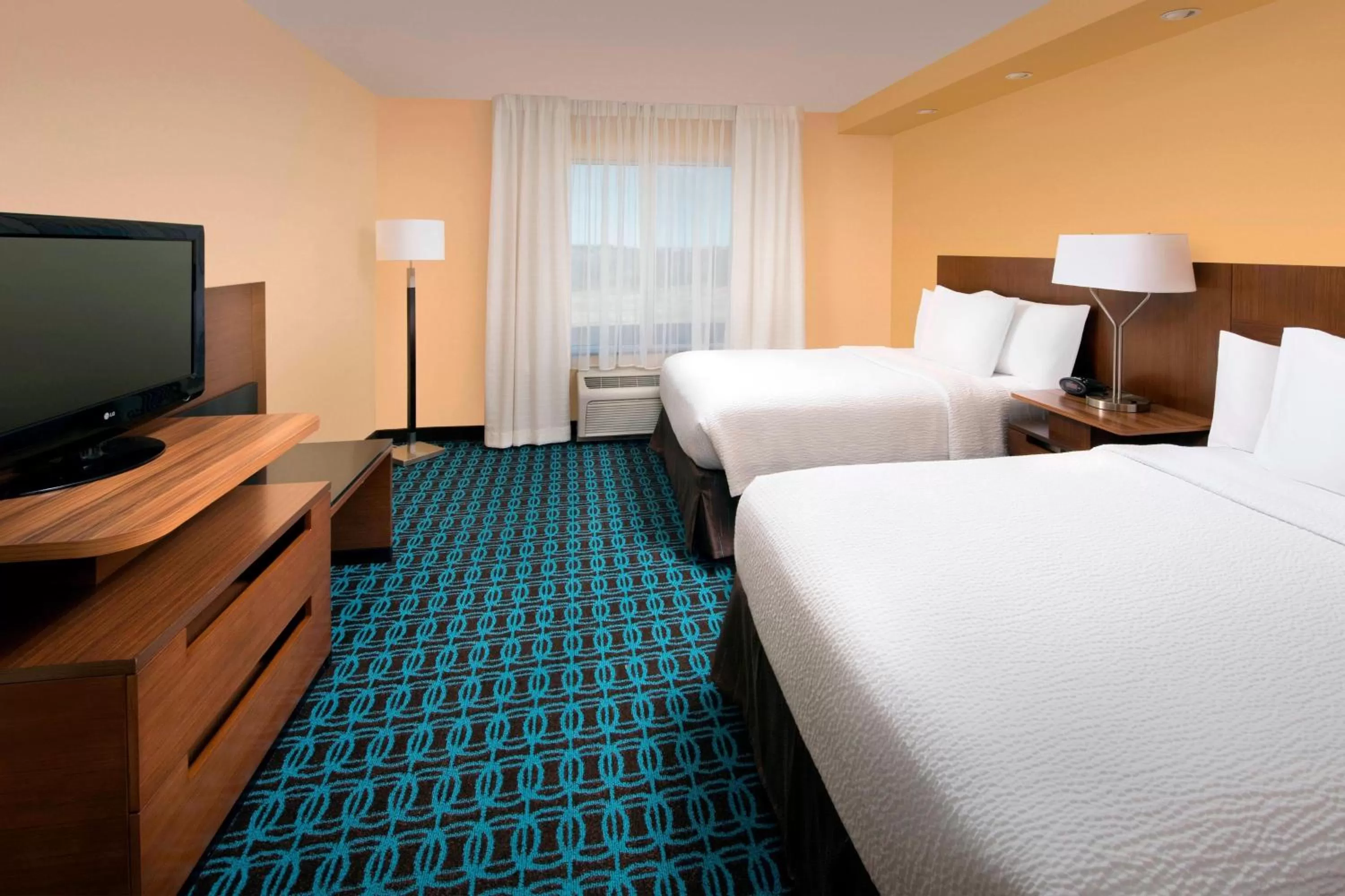 Photo of the whole room, Bed in Fairfield Inn & Suites Weatherford