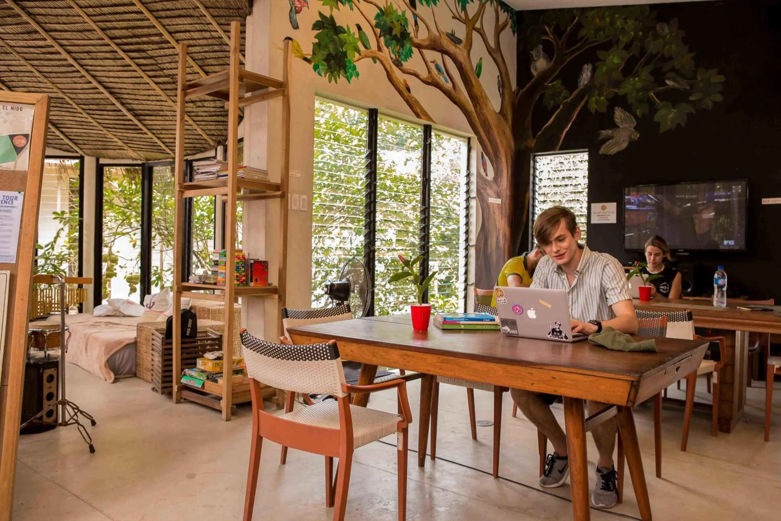 Kitchen or kitchenette in Spin Designer Hostel - El Nido