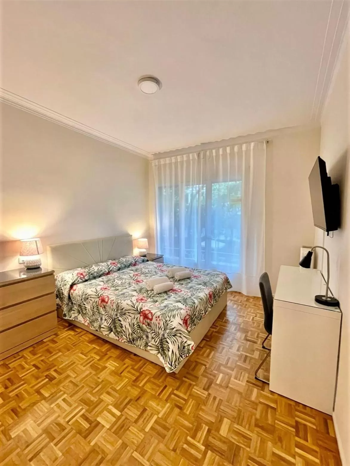 Bed in Villarroel habitaciones