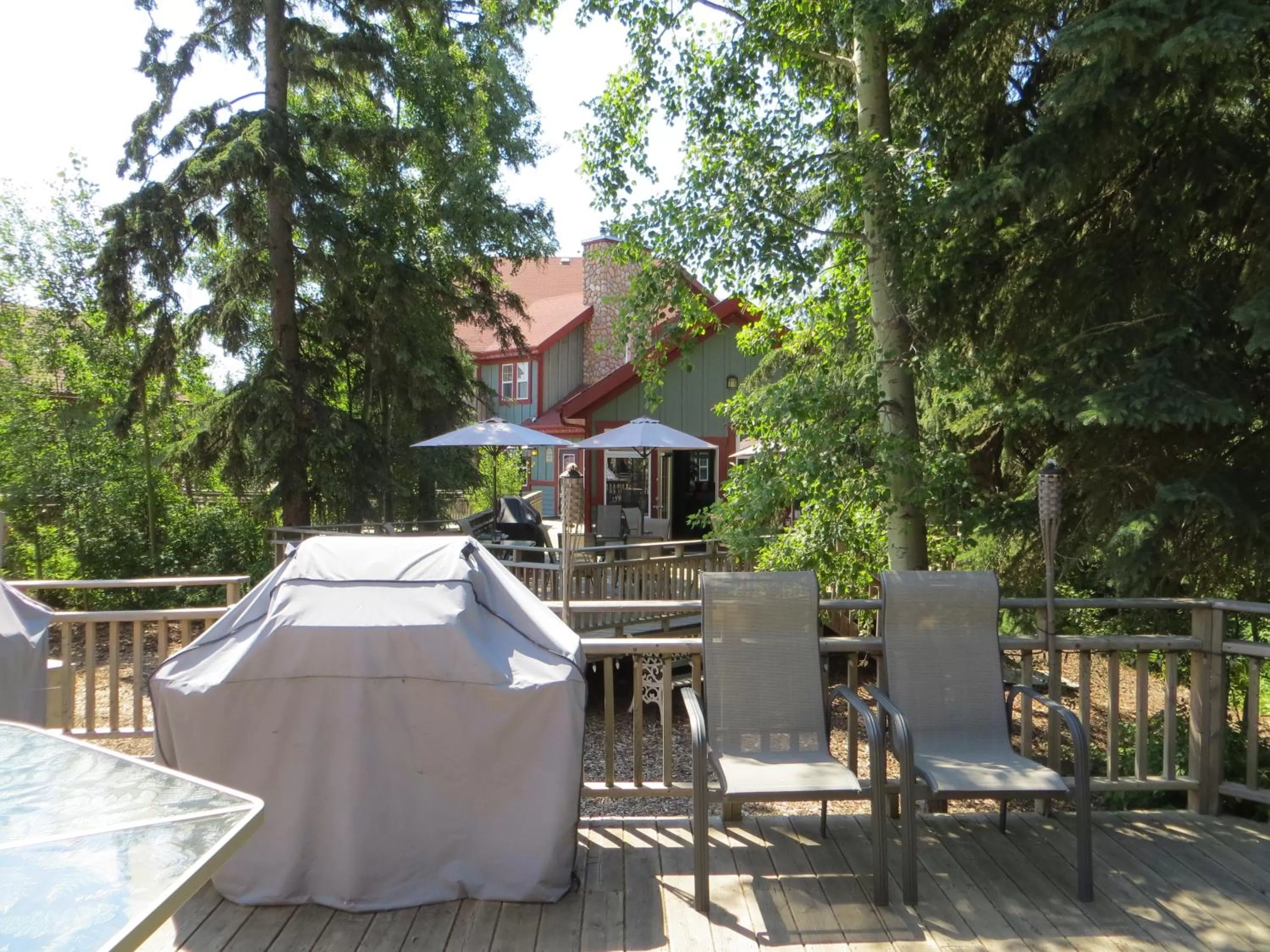 Patio in Village Creek Country Inn