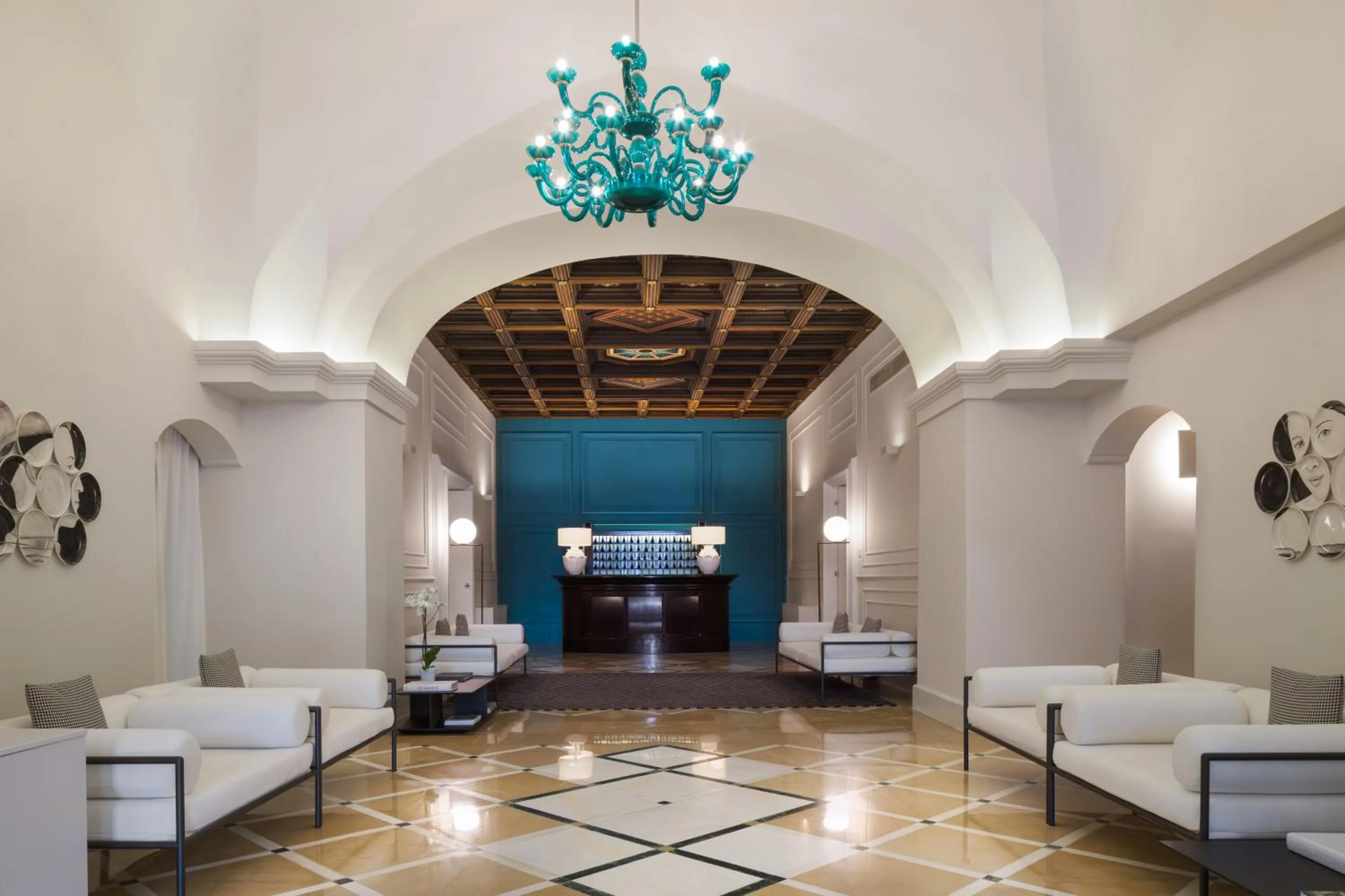 Lobby or reception in Patria Palace Lecce - The Leading Hotels of The World