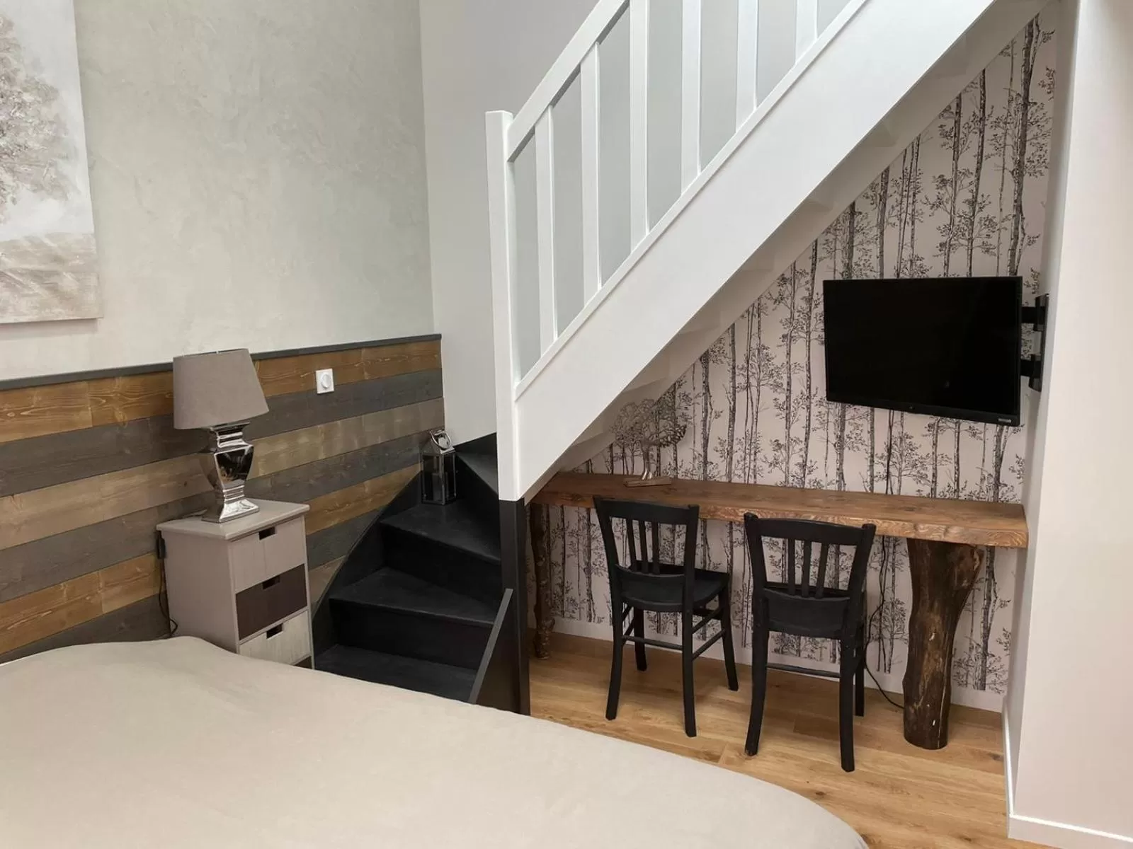 Bedroom, Bed in Maison d'hotes L'atelier du Charmois