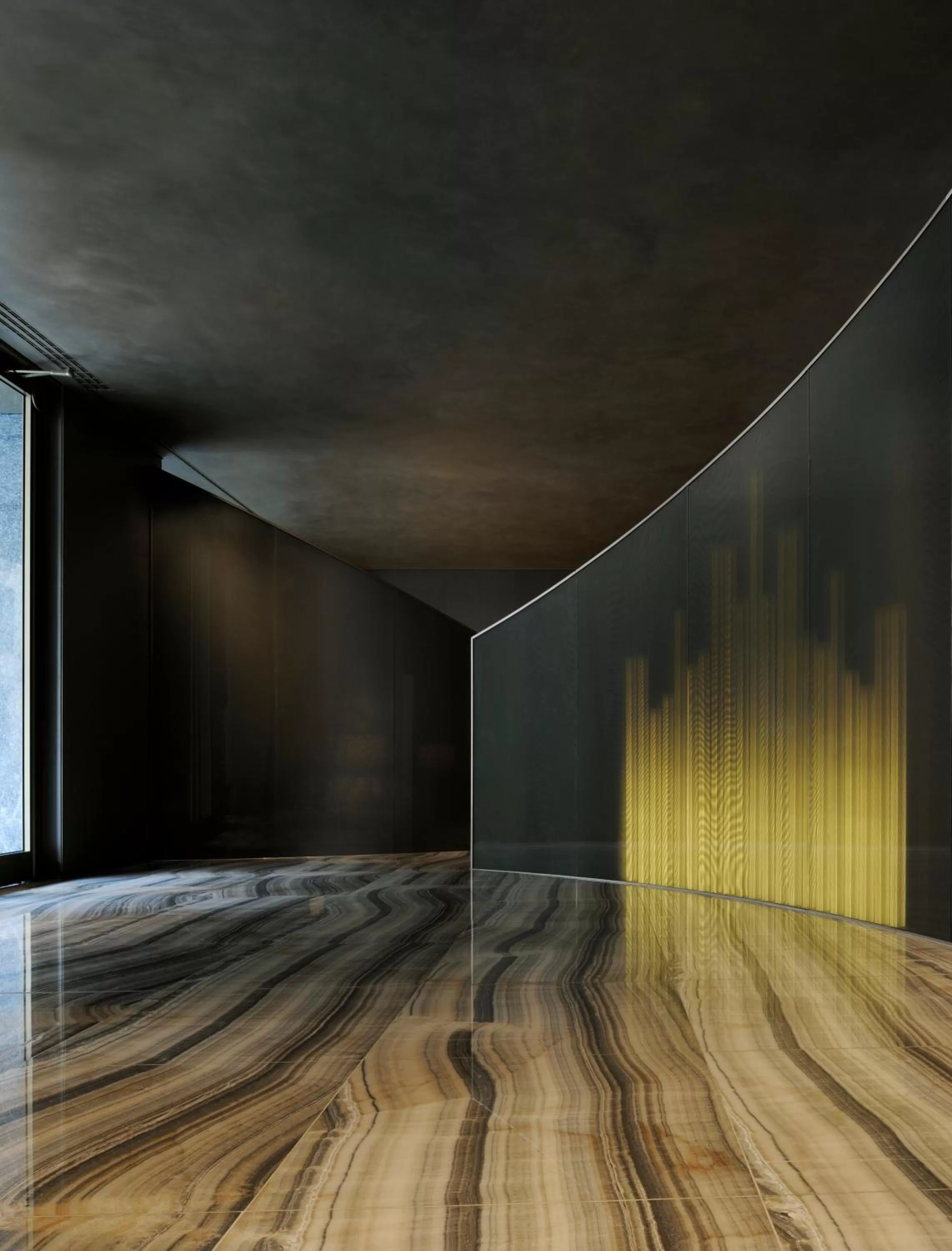 Lobby or reception in Armani Hotel Milano