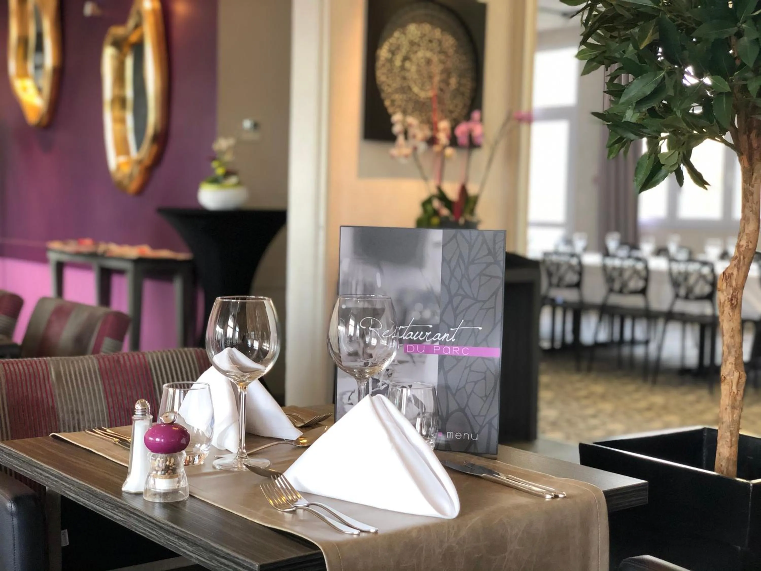 Restaurant/places to eat in Hotel Restaurant Du Parc Saumur Logis Elégance