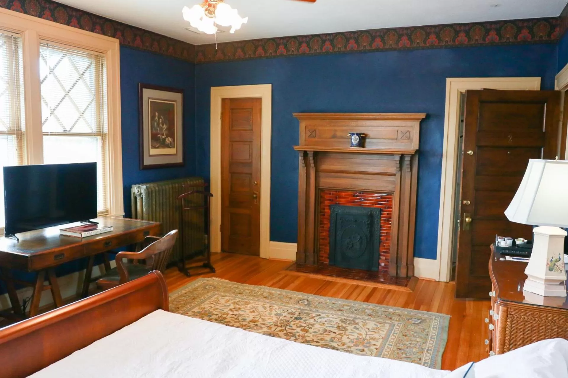 Bed in The Shaffner Inn