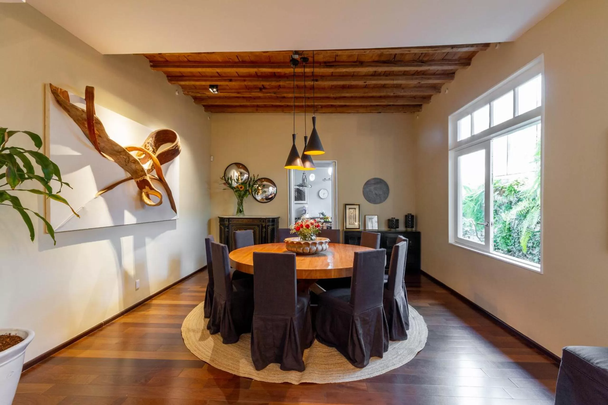 Dining area in Casa Wynwood Roma Norte