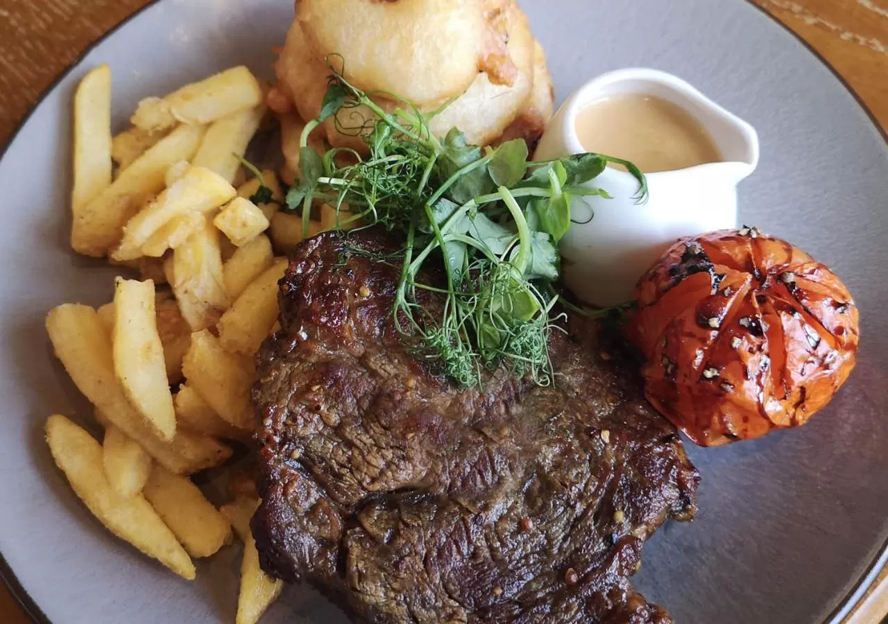 Food close-up in The Coach House Inn