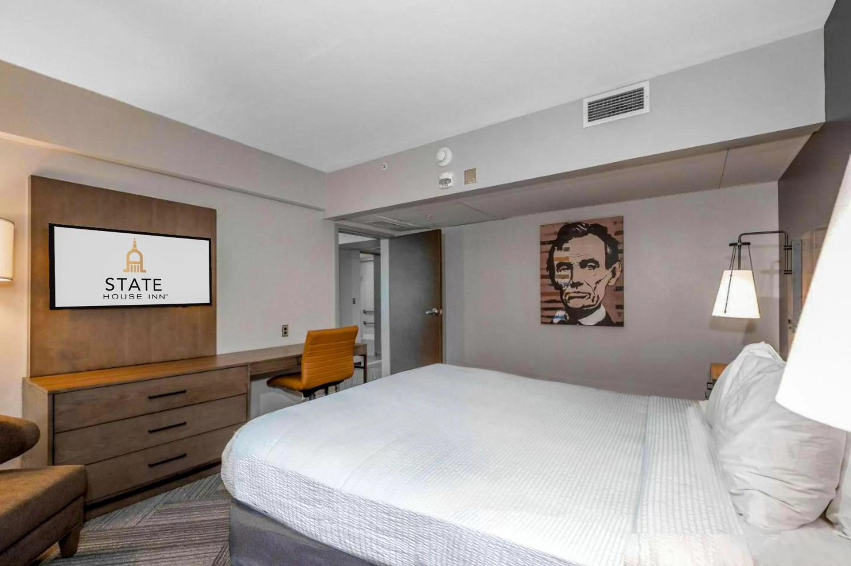 Bed in State House Inn, Trademark Collection by Wyndham