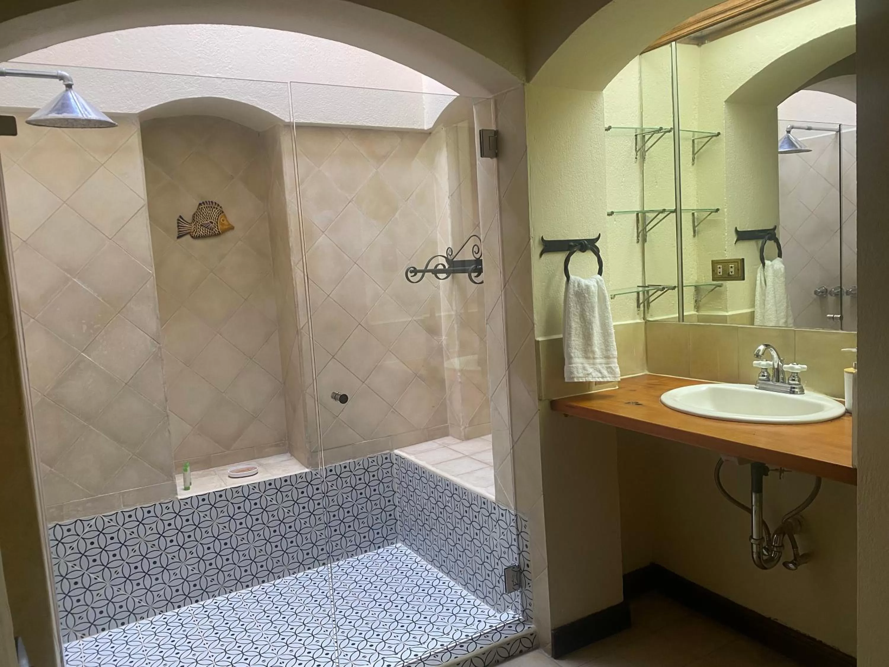 Shower in Tierra Magica B&B and Art Studio