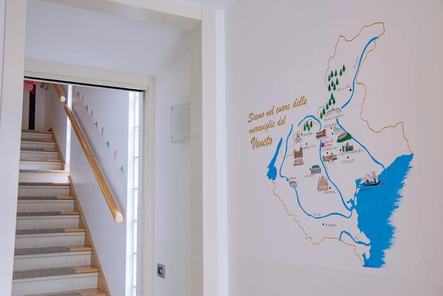 Decorative detail in Rosa del Grappa