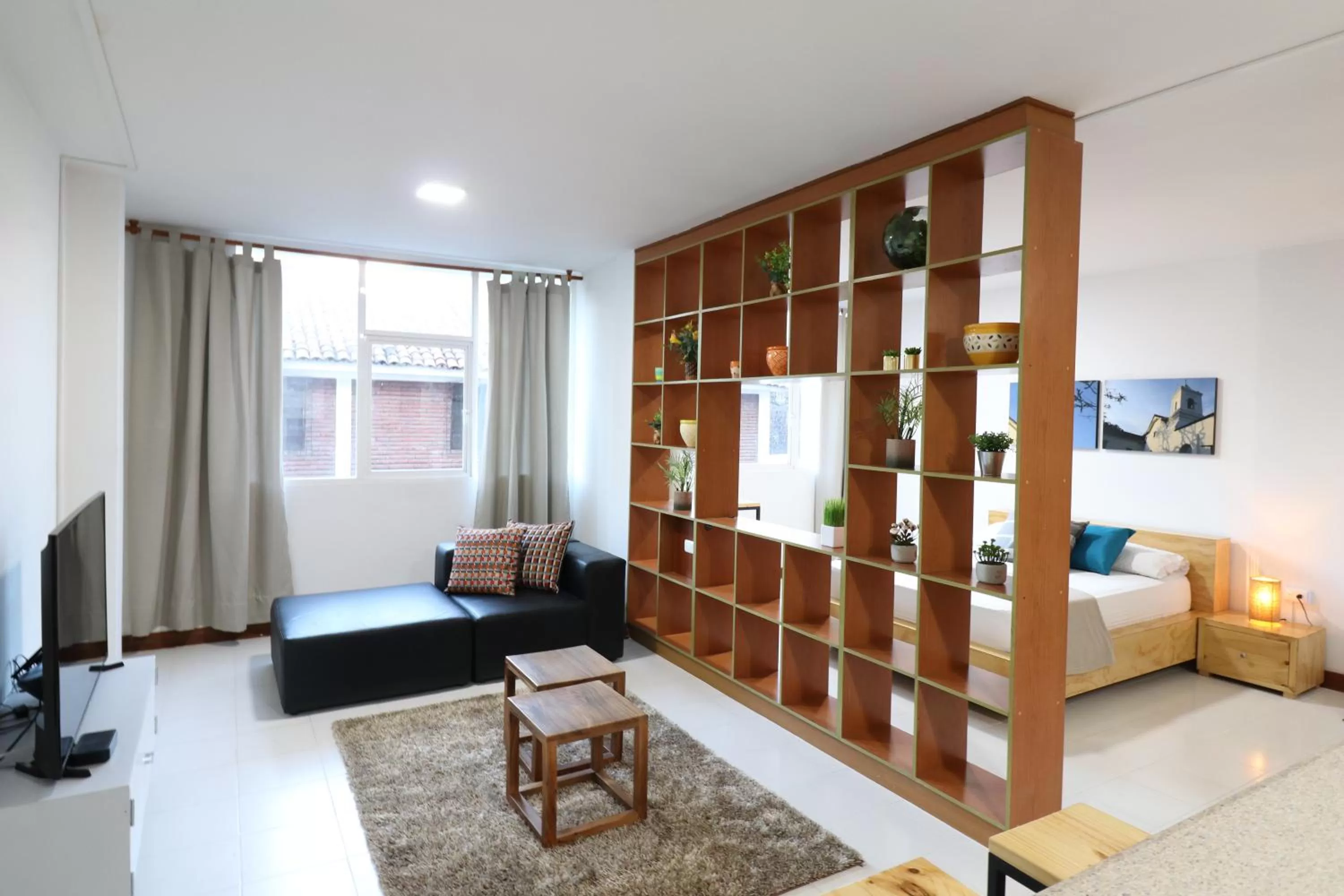 Living room, Seating Area in 554 Apartments