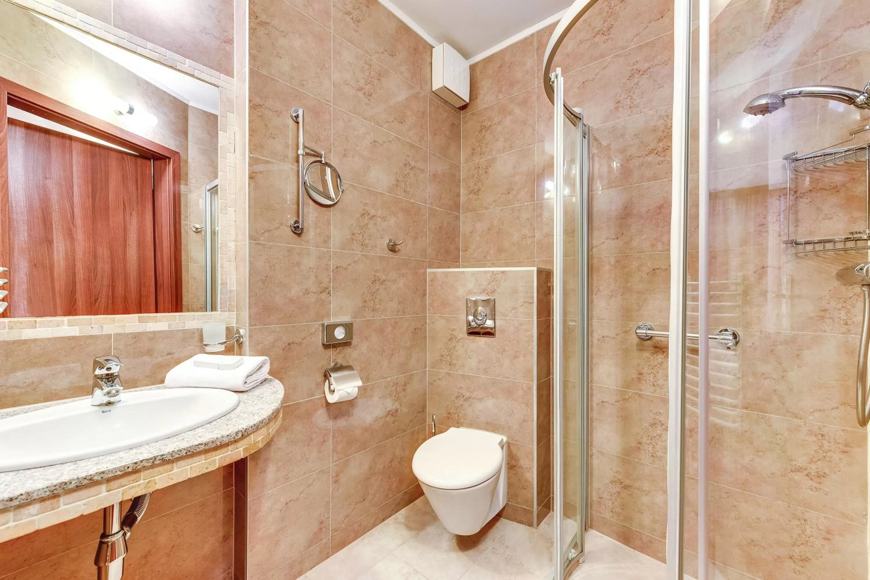 Bathroom in Amber Hotel