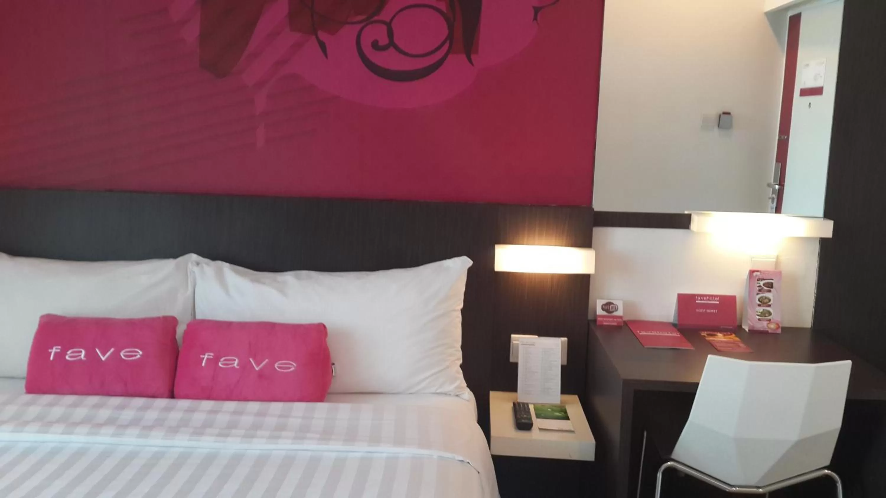 Decorative detail, Bed in favehotel Pluit Junction