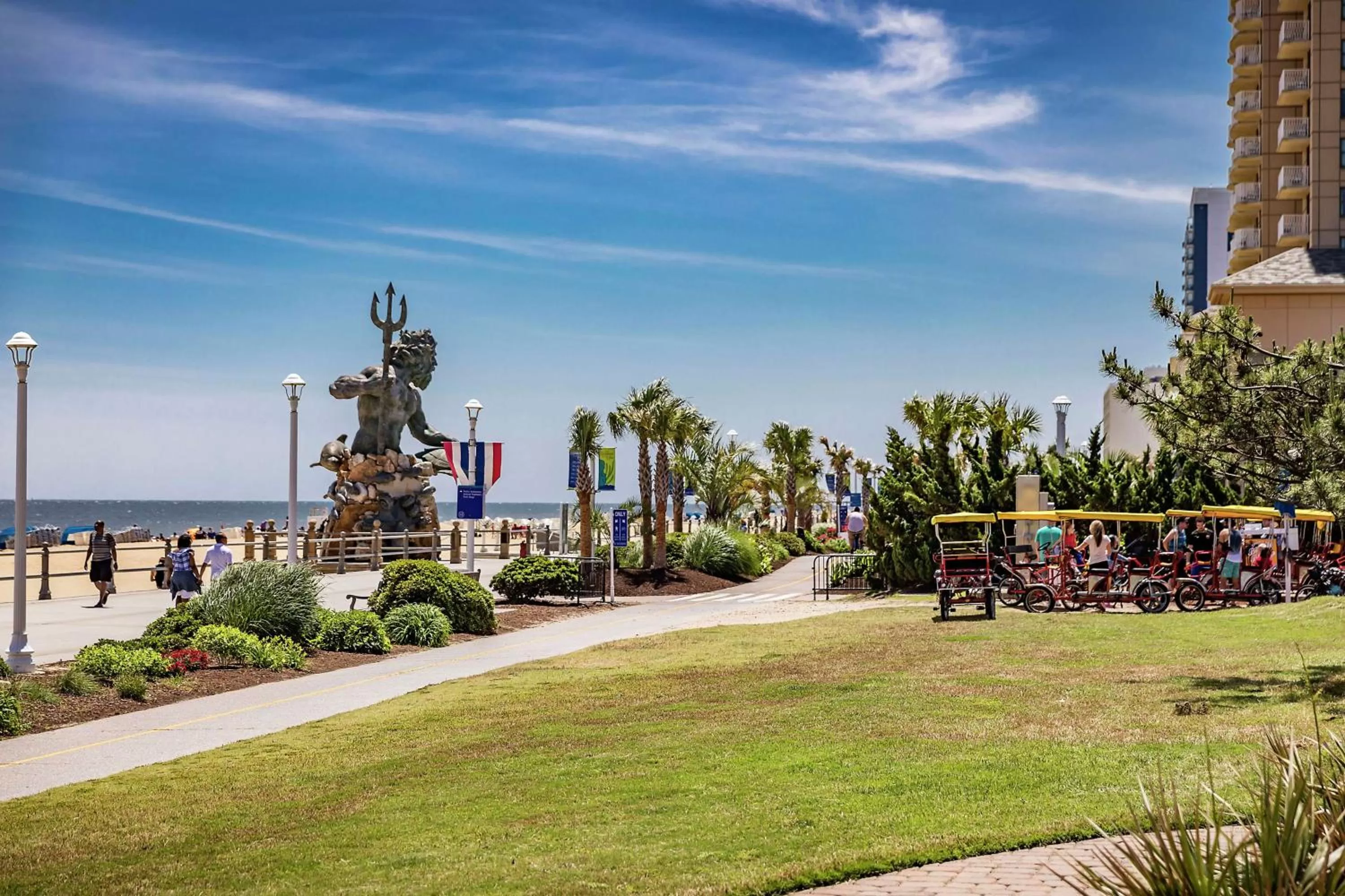 Property building in Hampton Inn Virginia Beach Oceanfront North