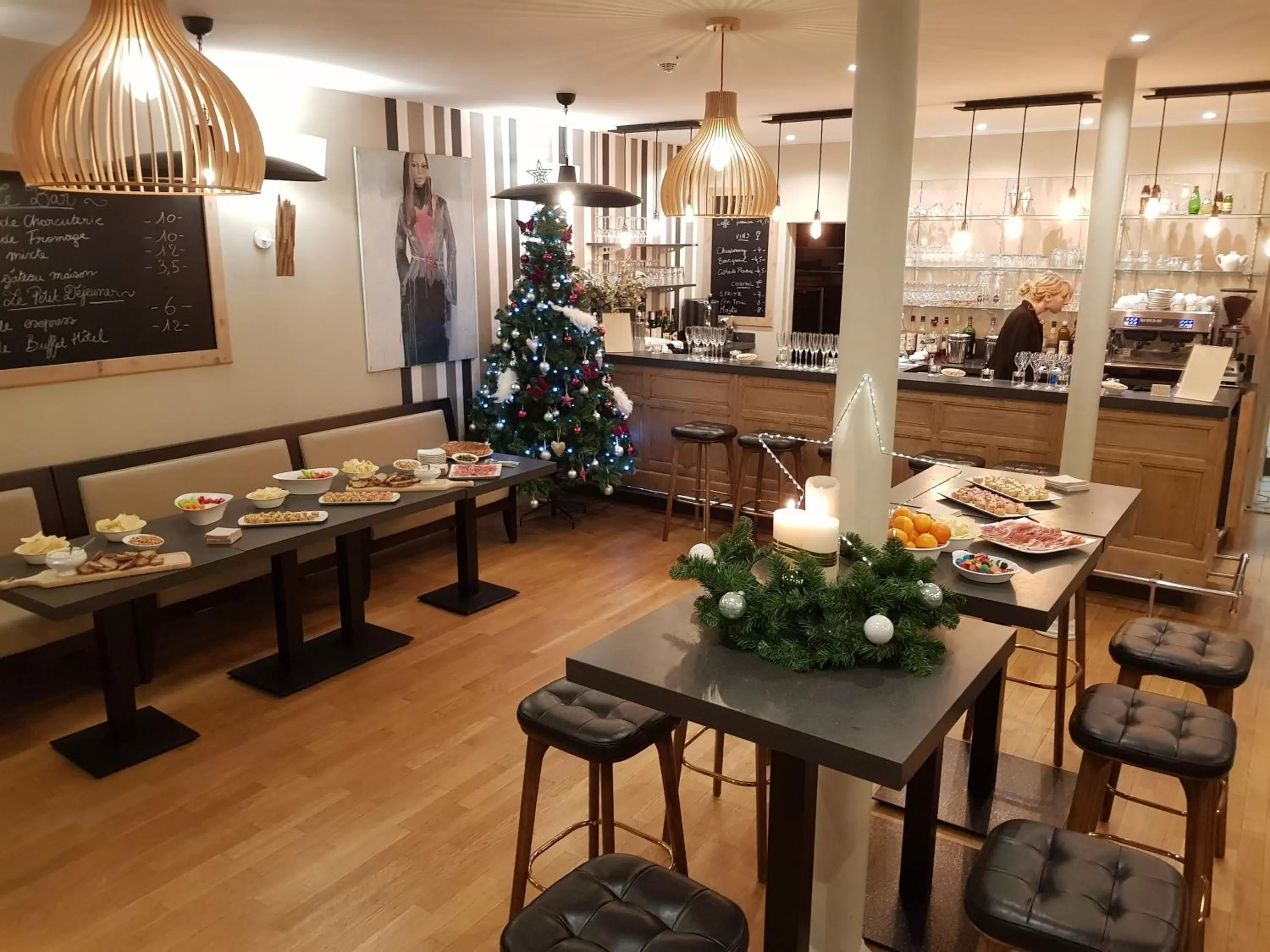 Lounge or bar in Les Cabines