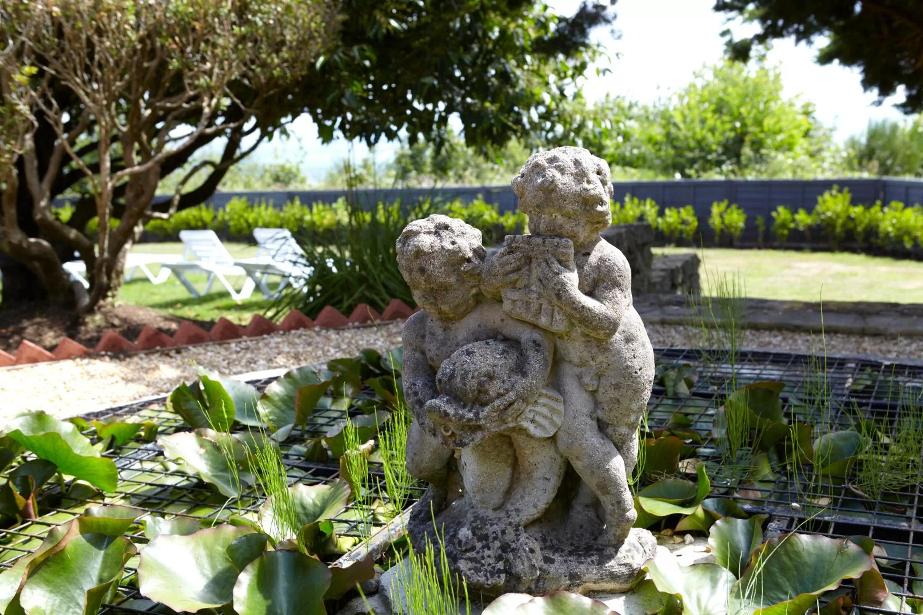 Garden in Luccombe Hall Hotel