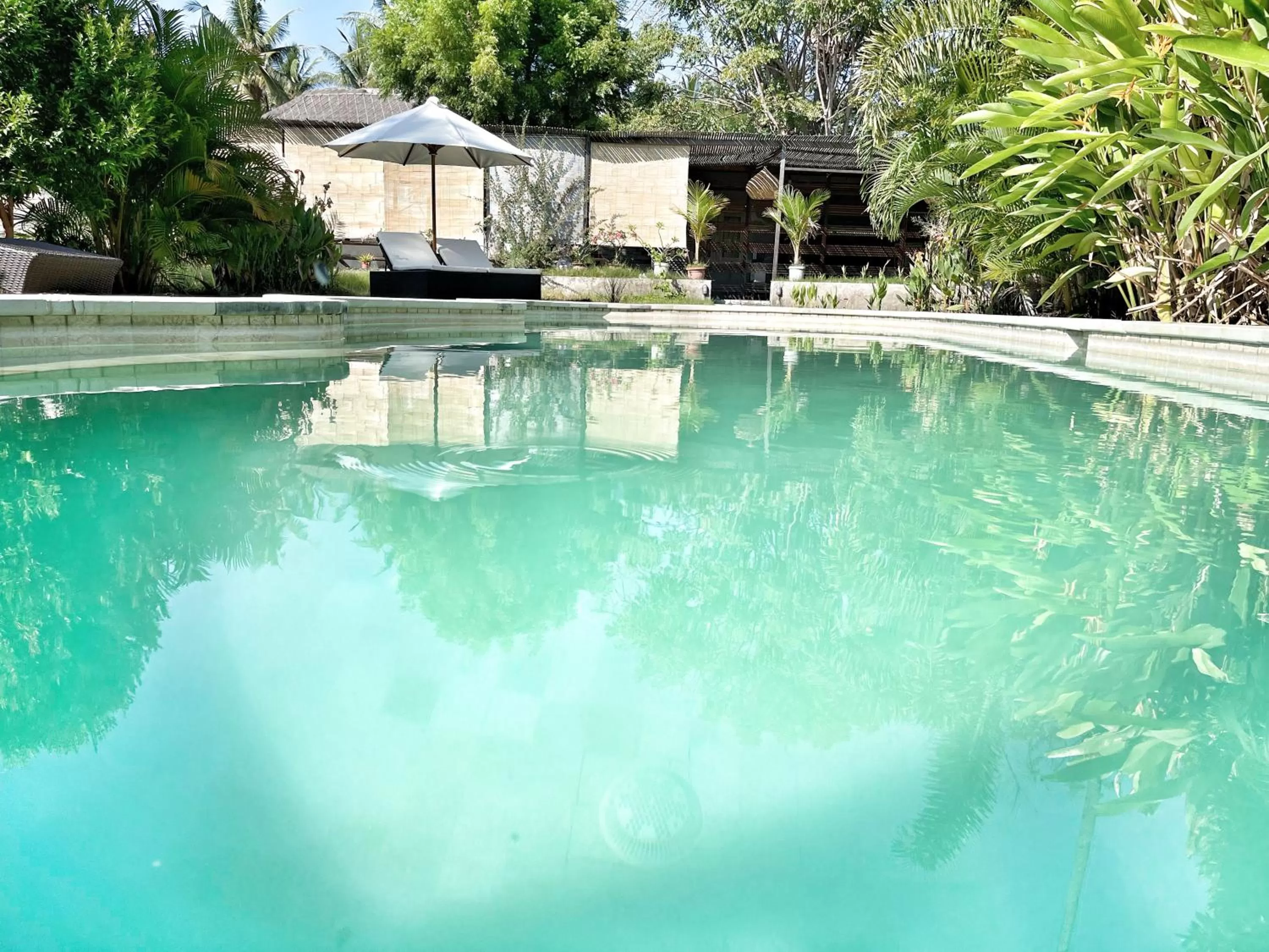 Swimming pool in Omala Village Gili Air