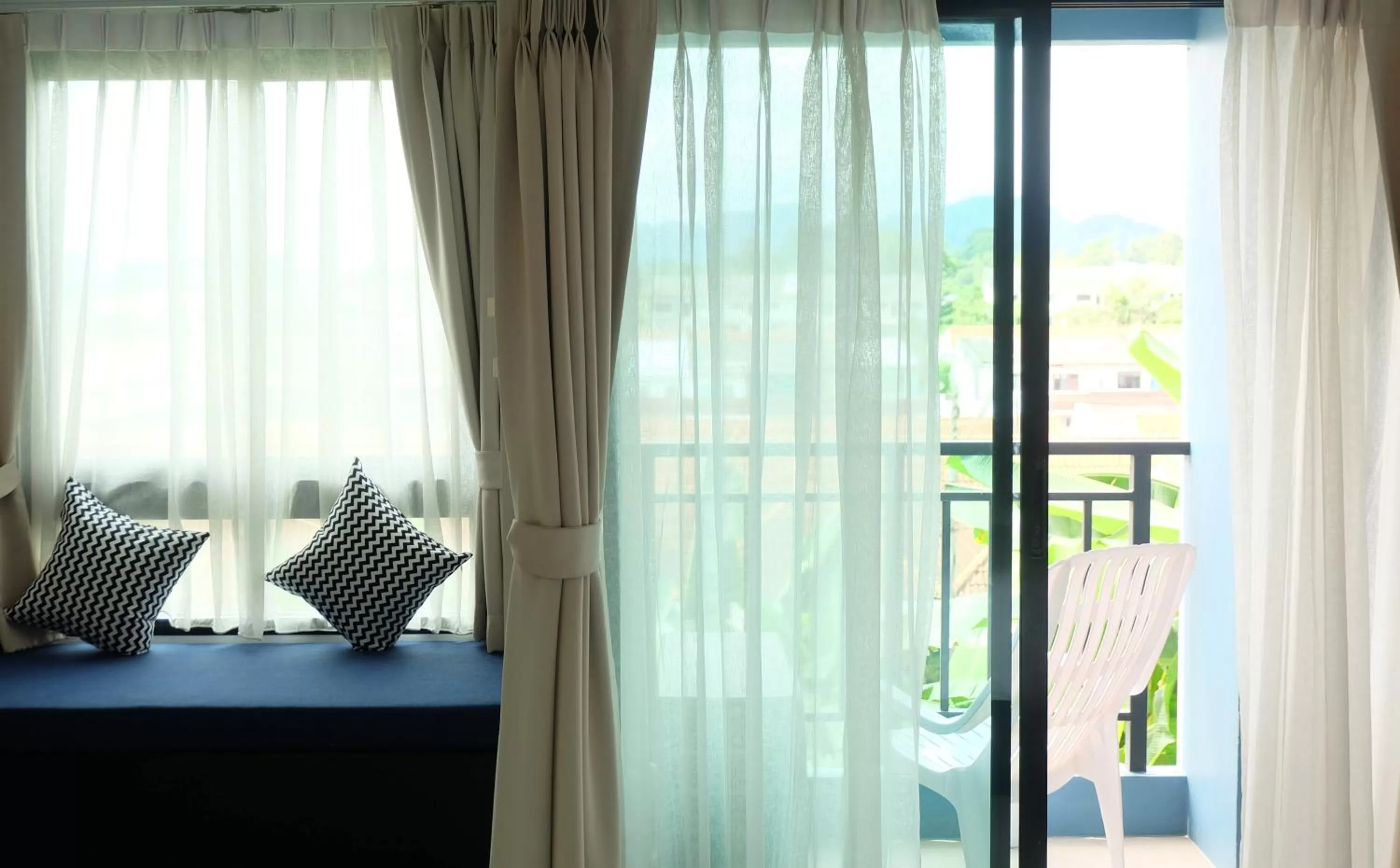 Balcony/Terrace in Sleep Whale Hotel