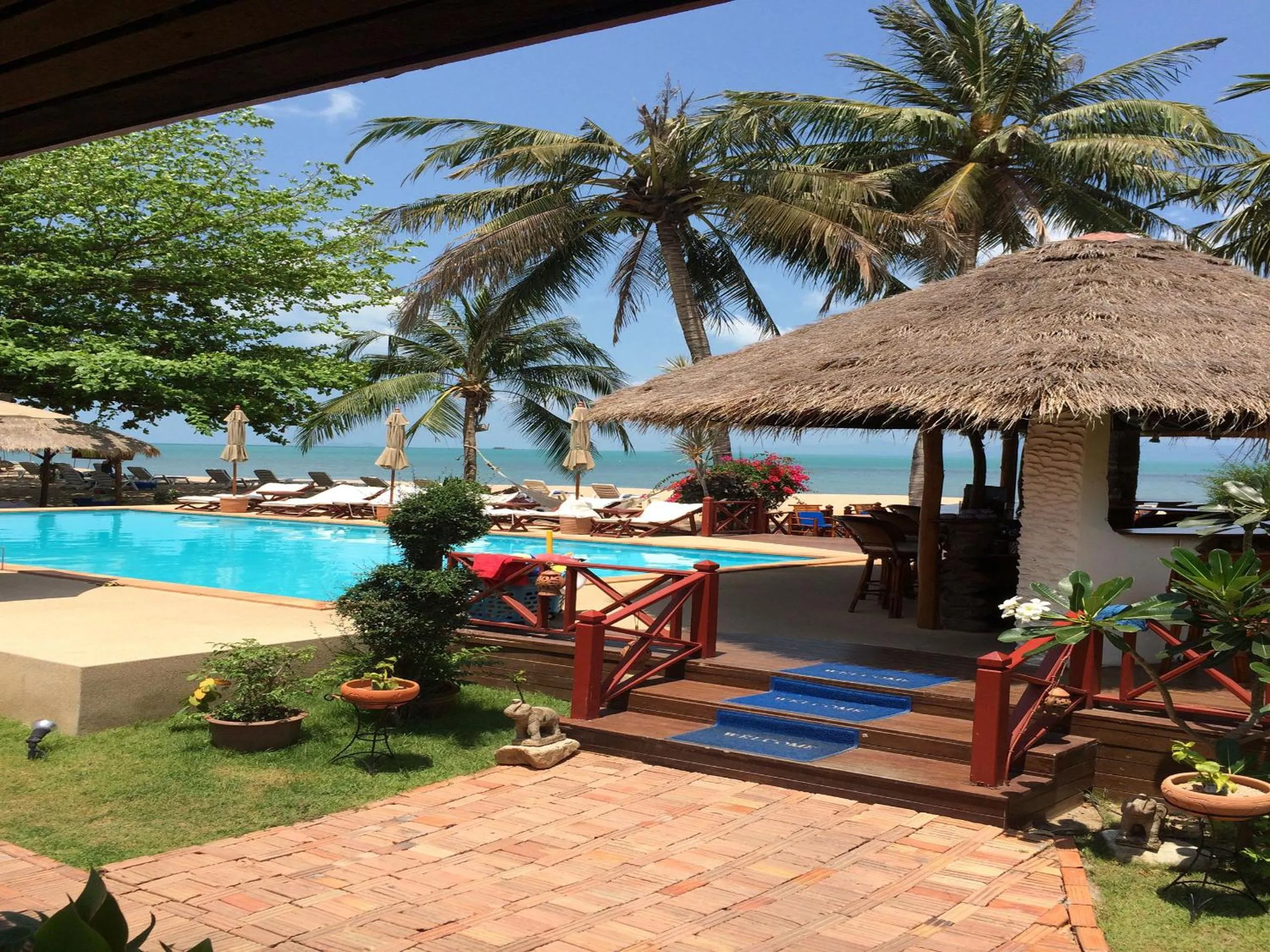 Facade/entrance in The Waterfront Hotel at Fisherman's Village