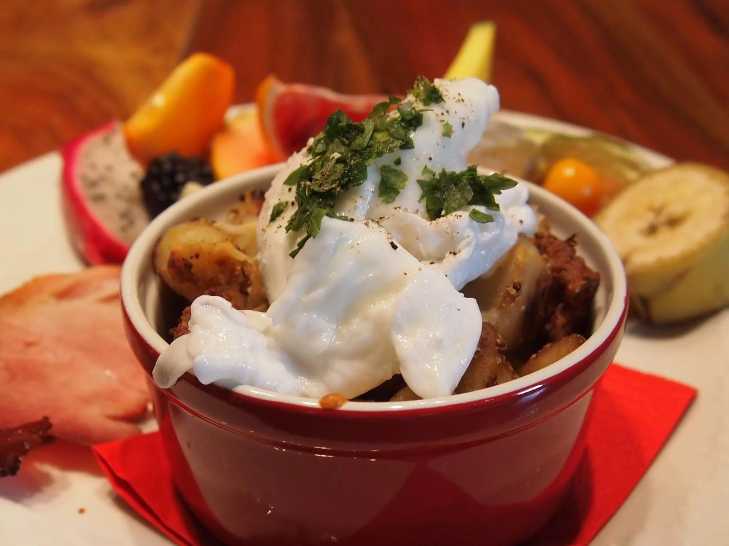 Food in Au Manoir de la rue Merry