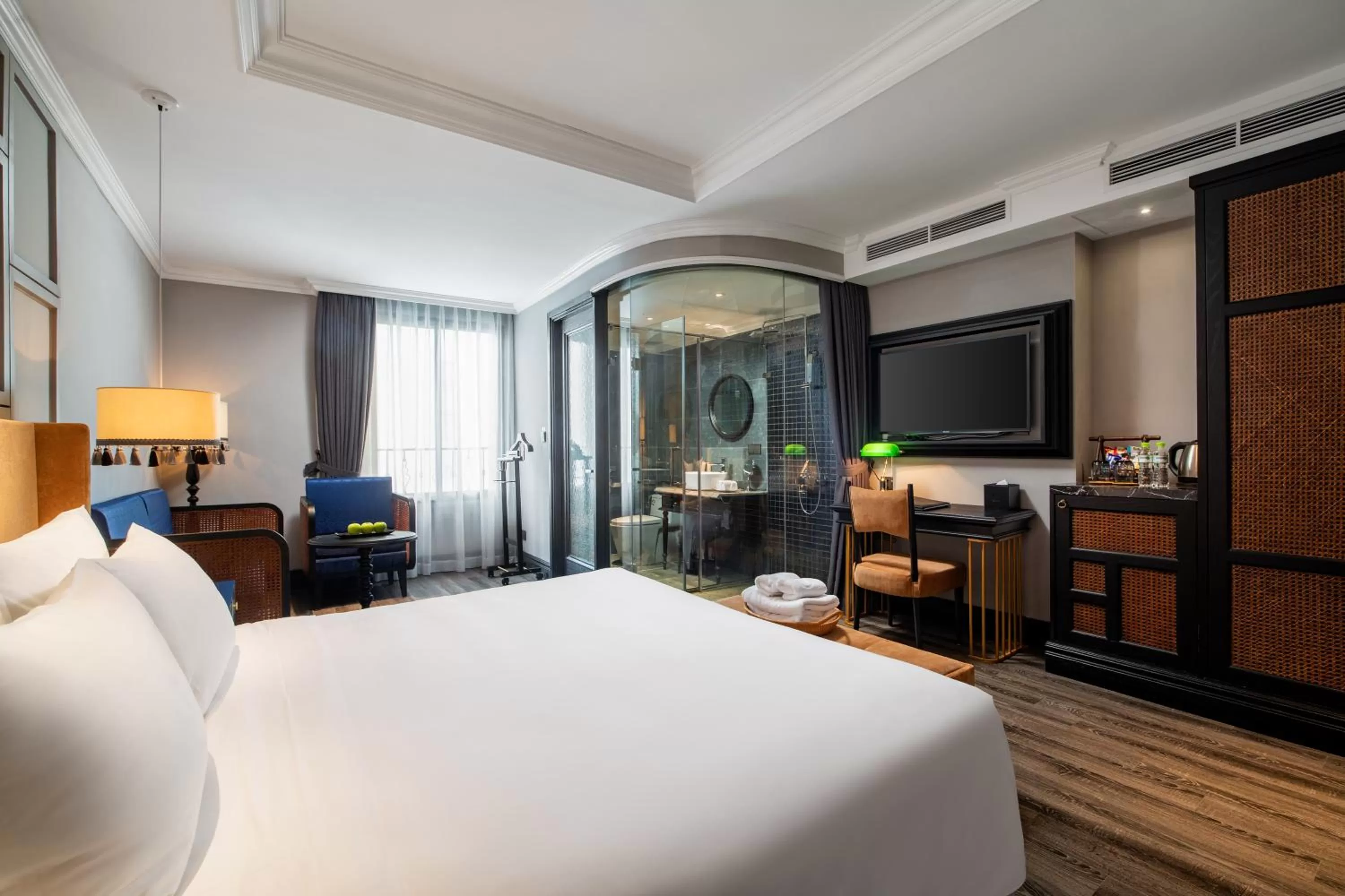 Photo of the whole room, Bed in Solaria Hanoi Hotel