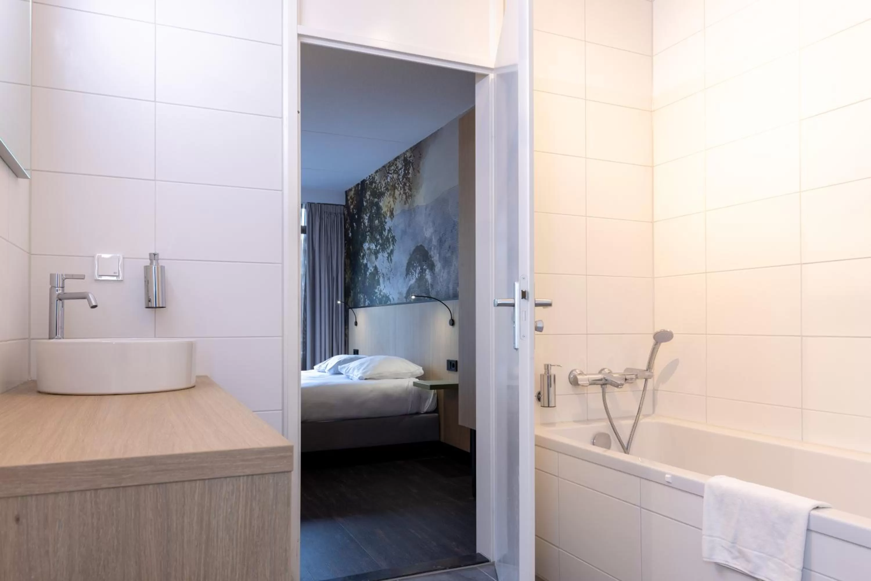 Bathroom in Fletcher Hotel-Restaurant Frerikshof