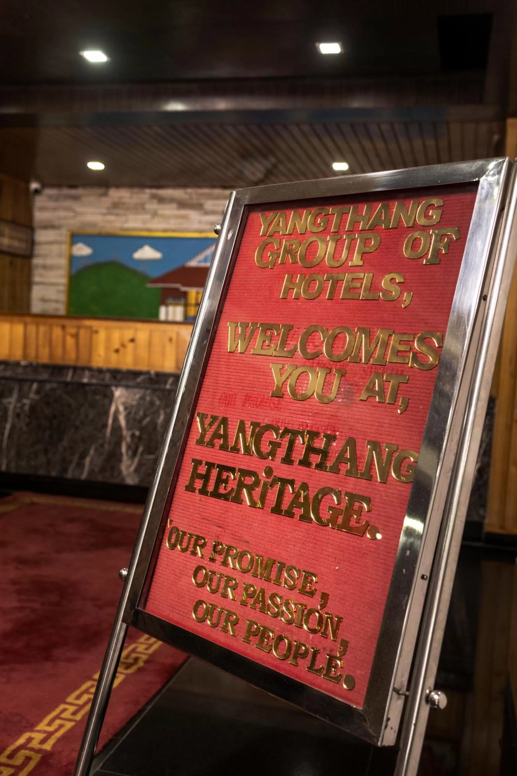 Property logo or sign in Yangthang Heritage