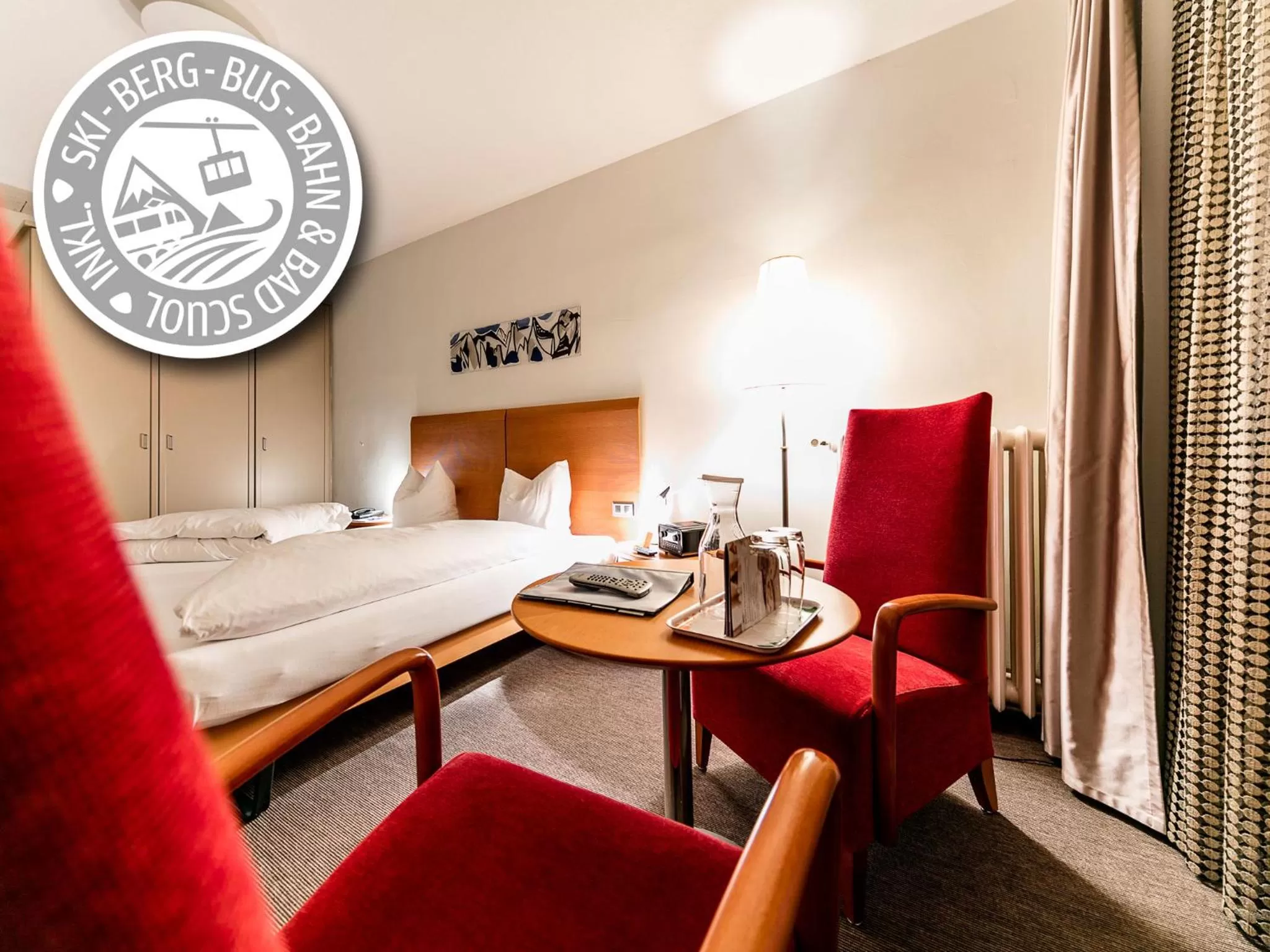 Bedroom in Hotel Belvedere Scuol