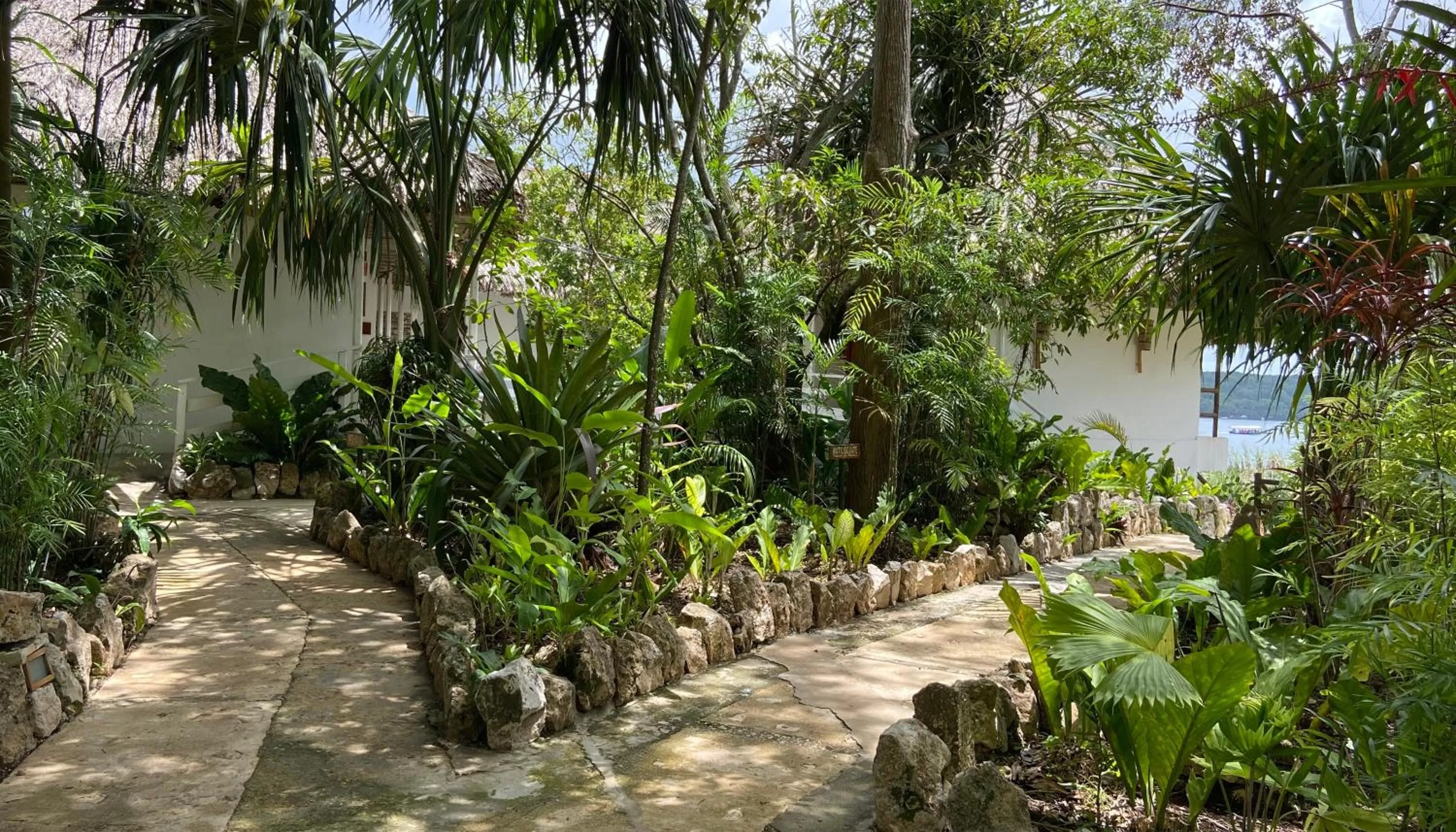Patio in Hotel Maya Internacional