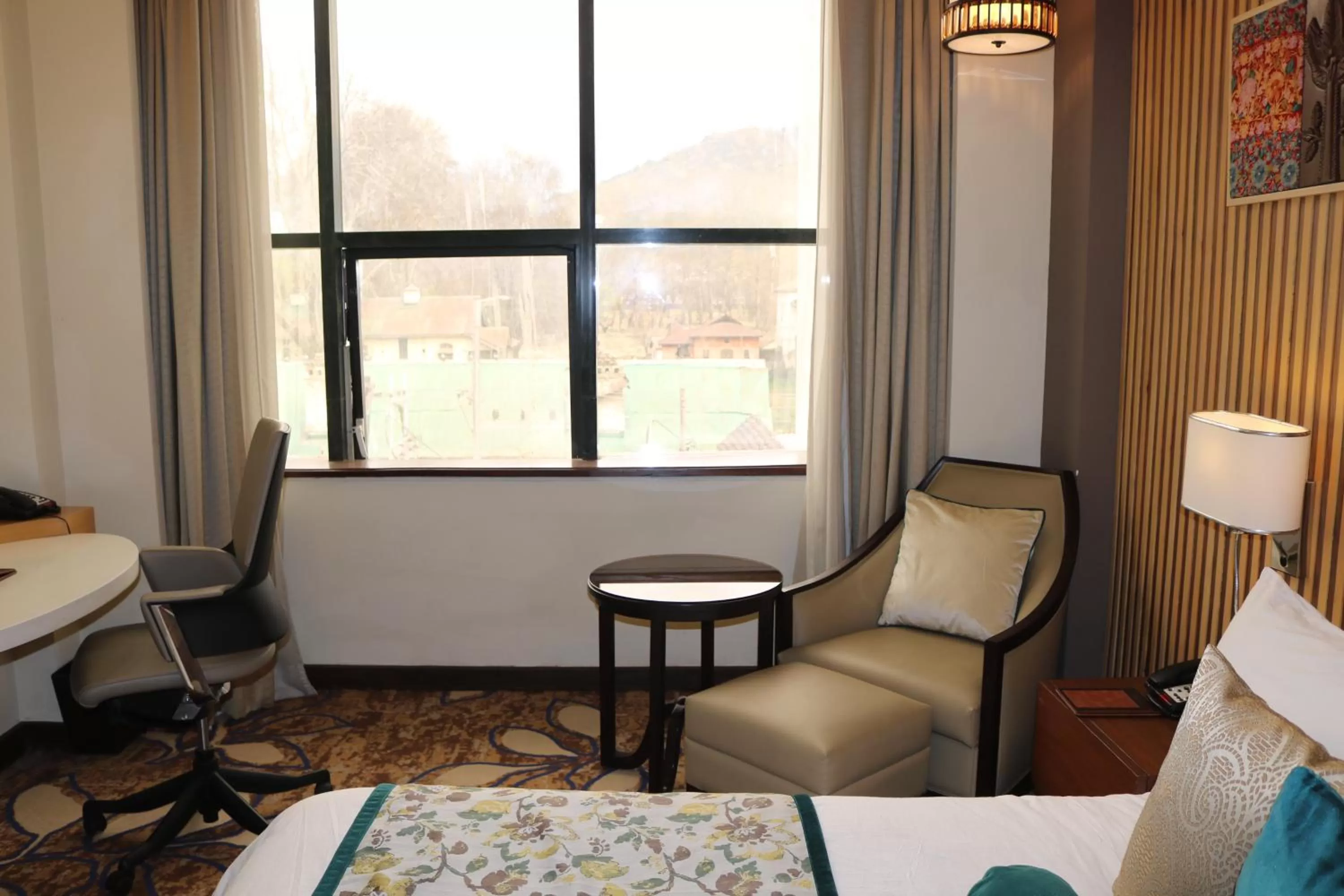 Seating area in Radisson Srinagar