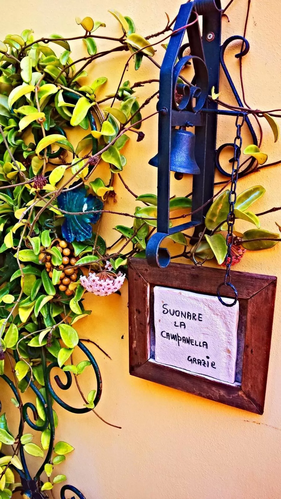 Decorative detail in B&b Villa C'era Una Volta