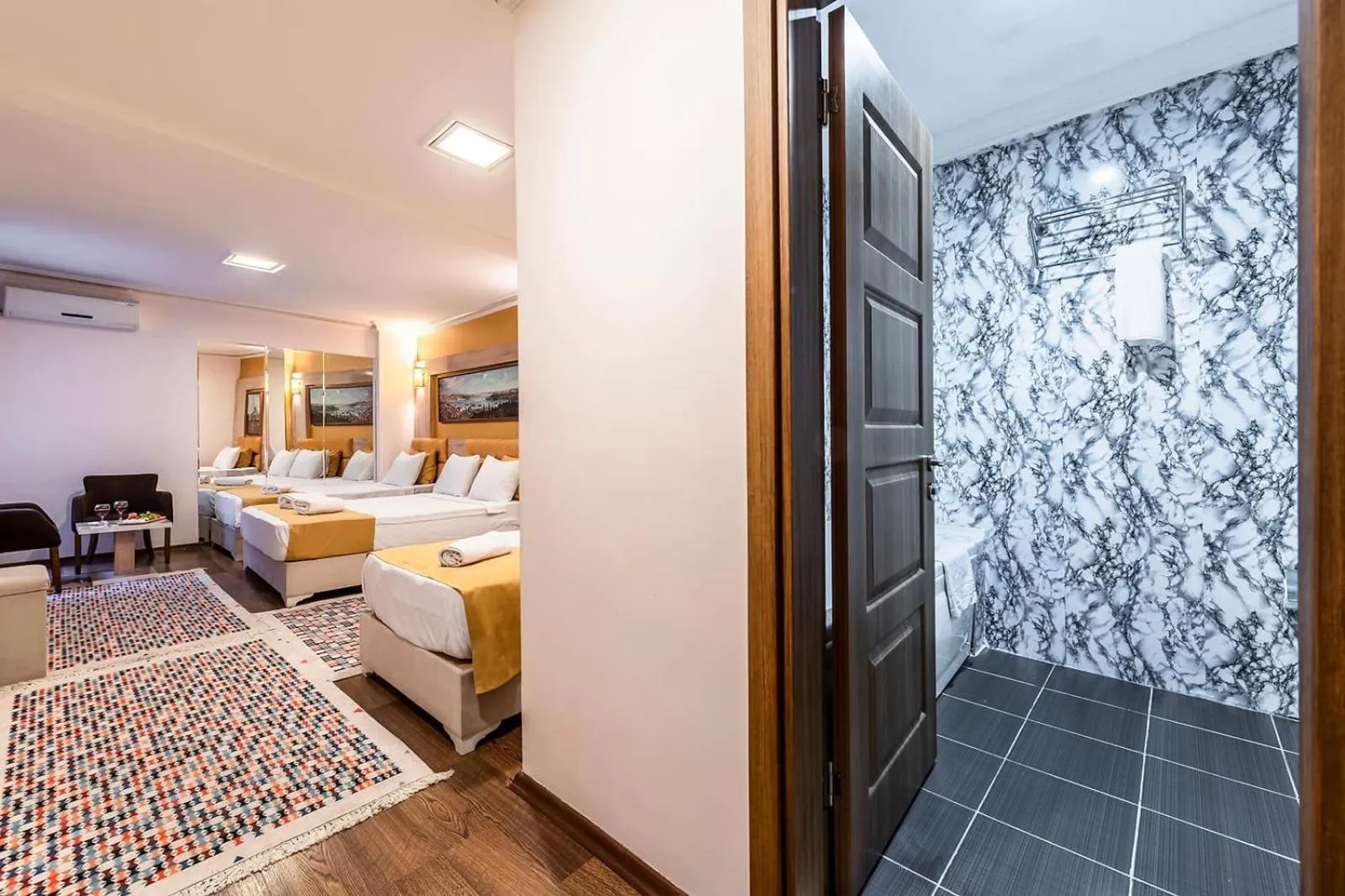 Bed in Kadirga Antik Hotel - Sultanahmet