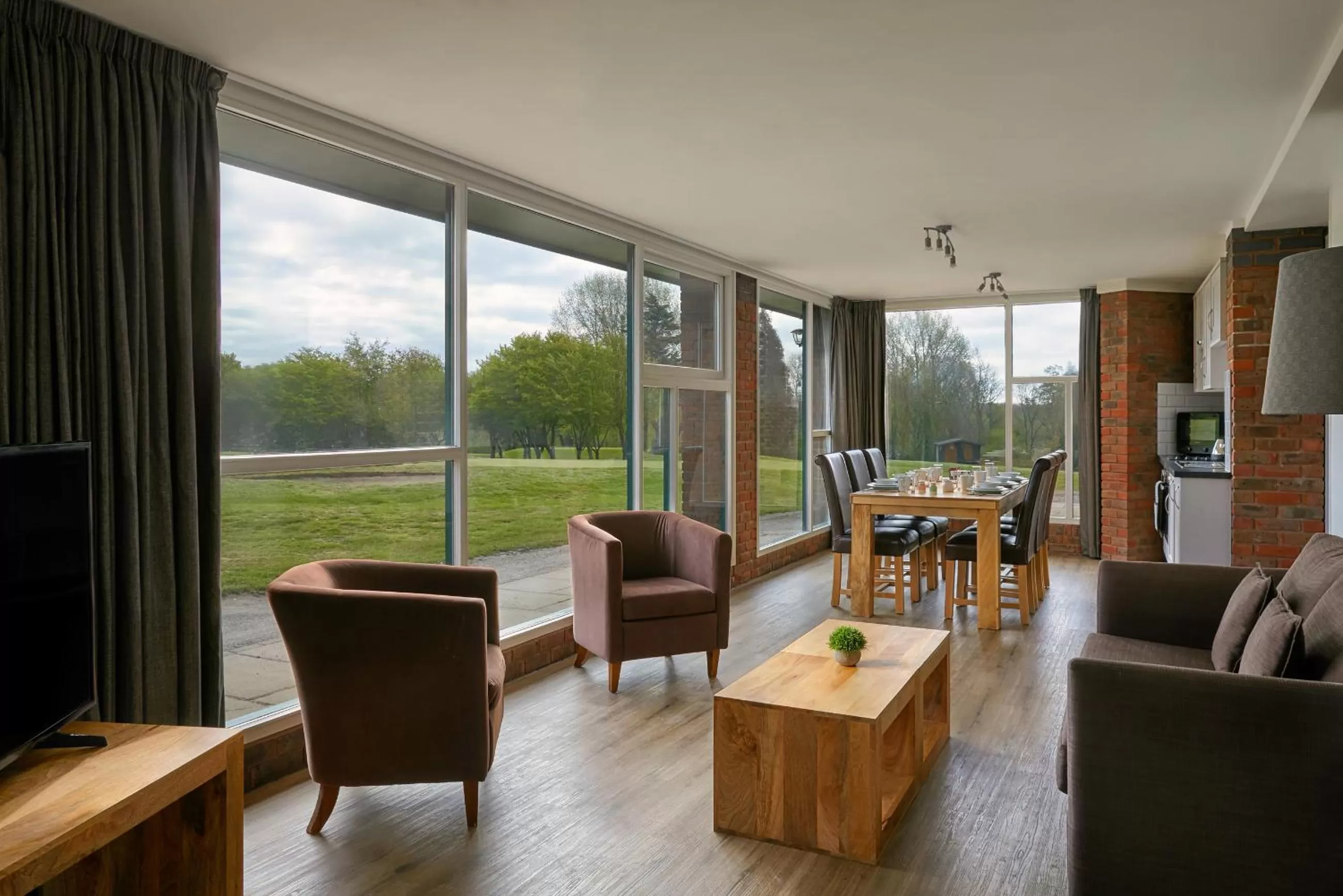 Living room in Ufford Park Resort