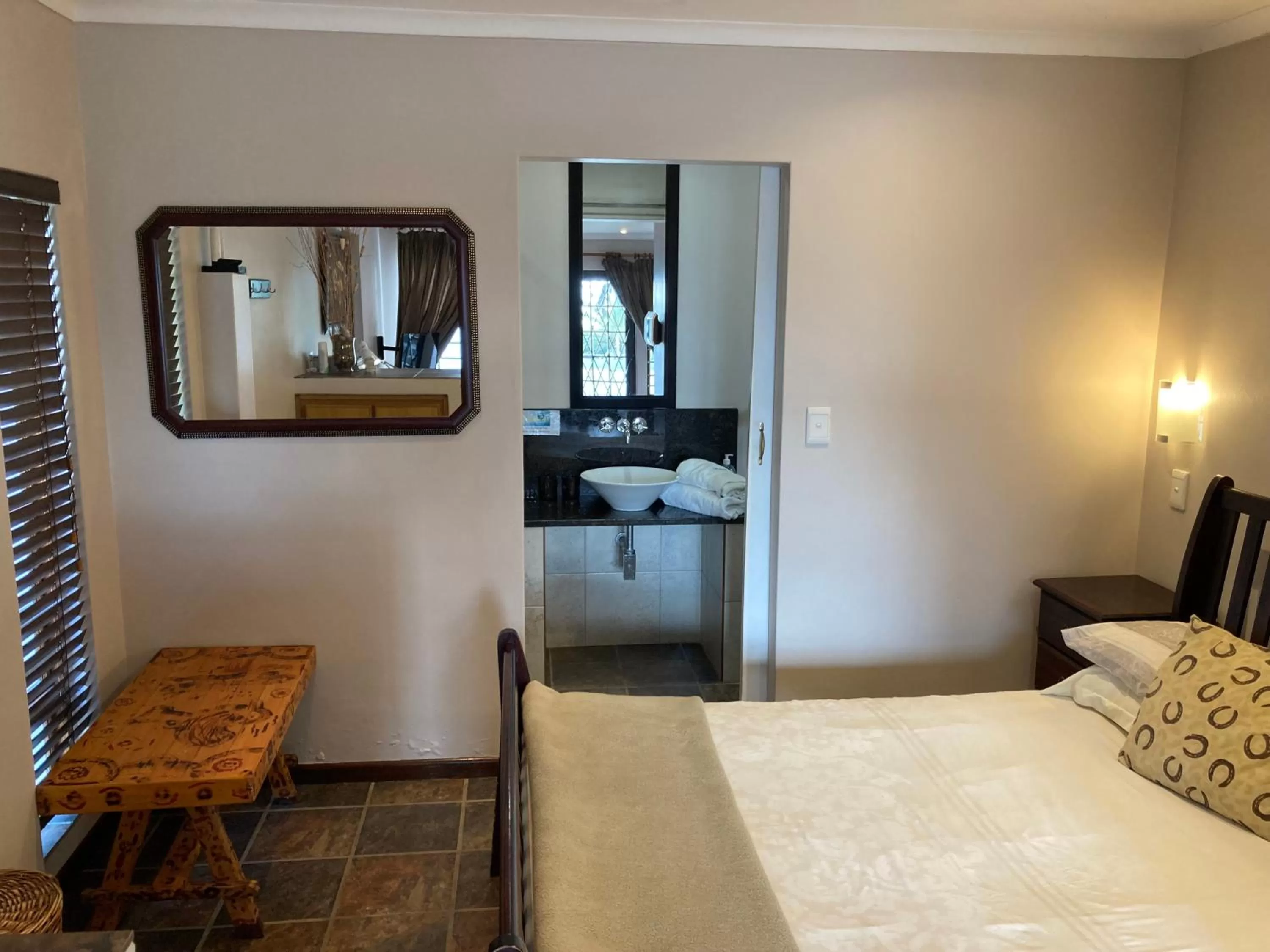 Bed in Haus Barbara Guest House