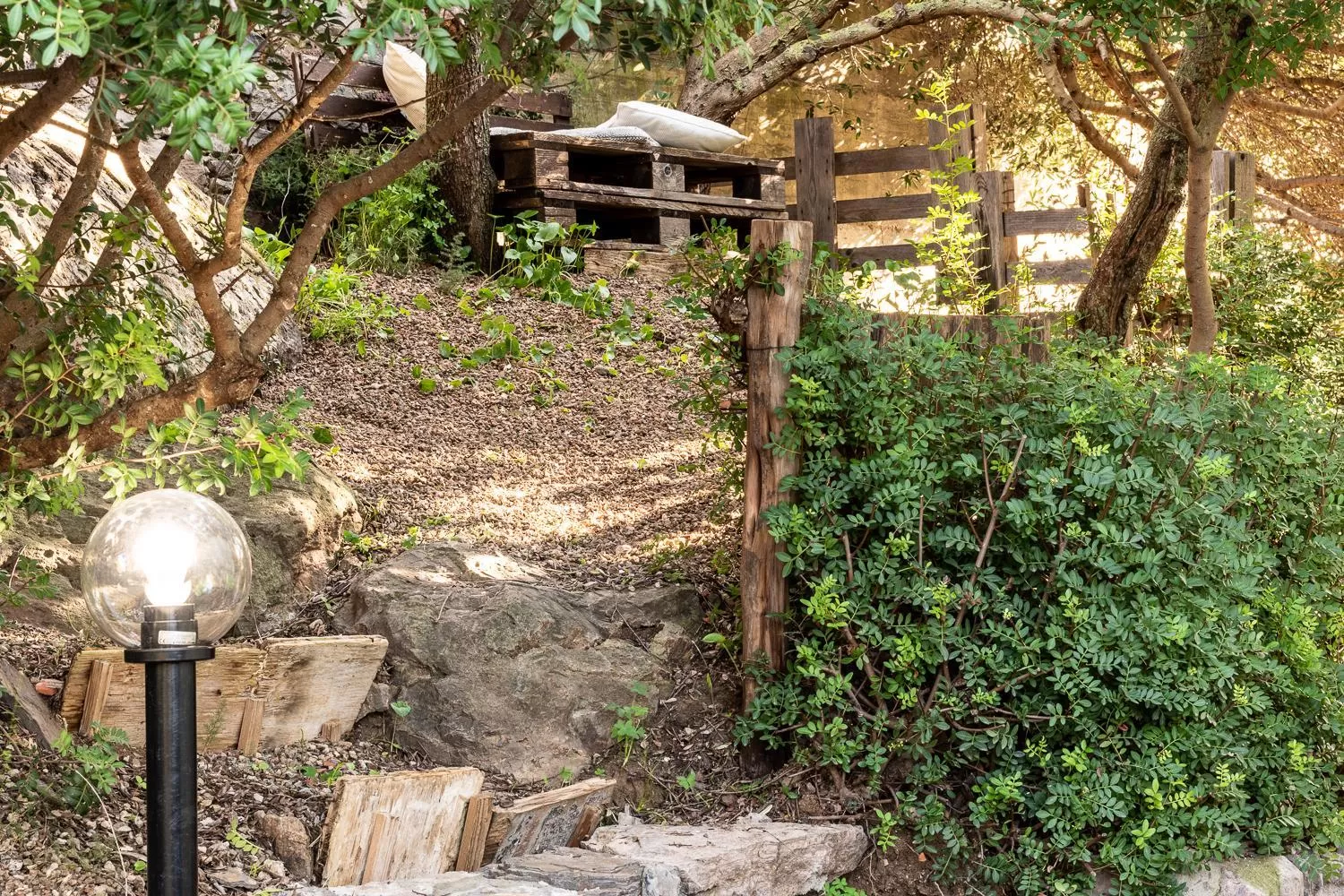 Garden in B&B Ottoulivi