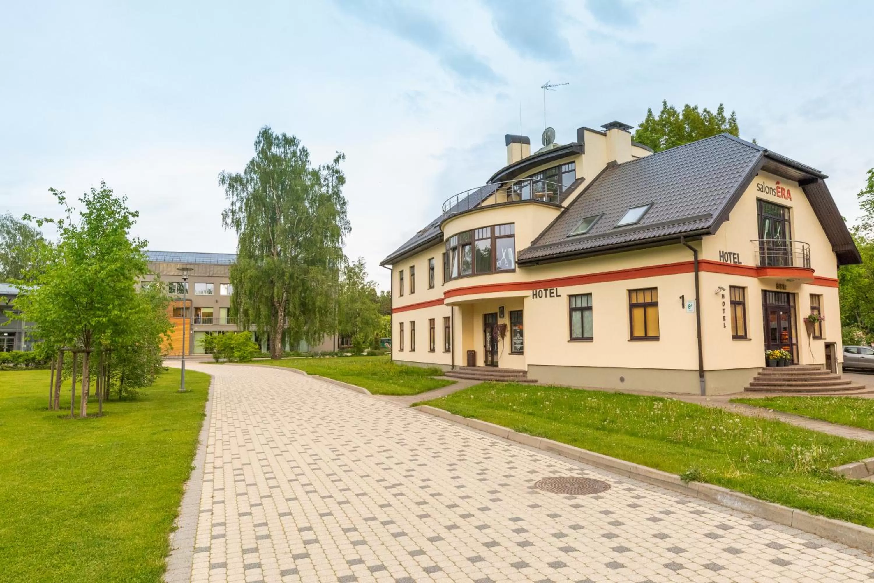 Property building in City Center Kaķis B&B